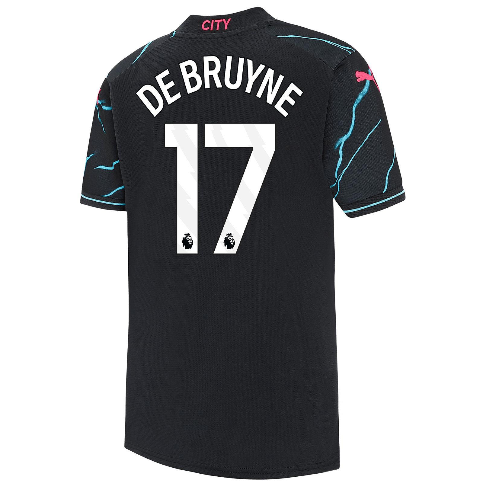 3ª Camisola Man City 23/24 - De Bruyne 17 - Versão adepto 3
