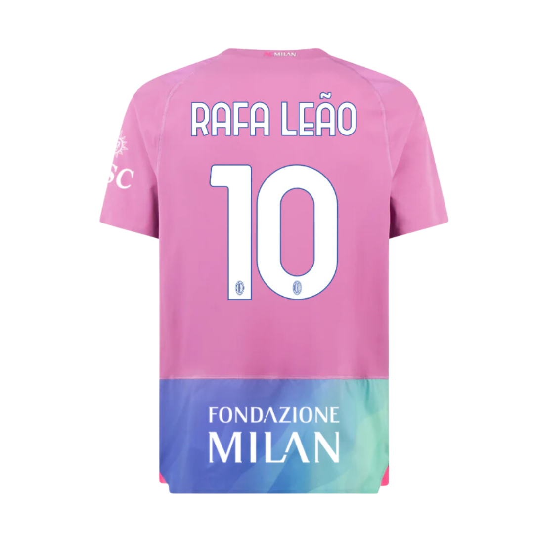 3ª Camisola AC Milan 23/24 - Rafa Leão 10 2