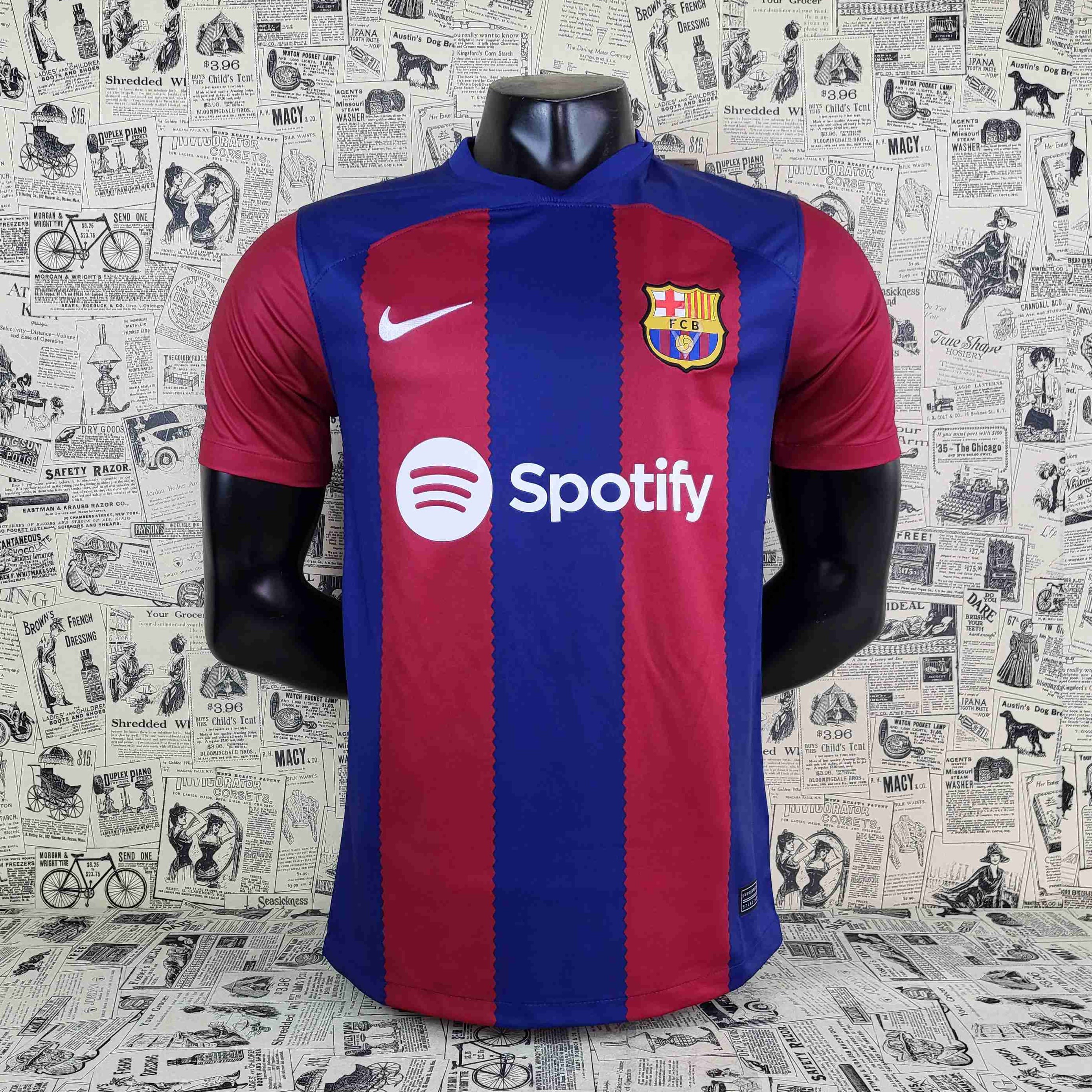 Camisola Principal Barcelona 23/24 - Lewandowski 9 4