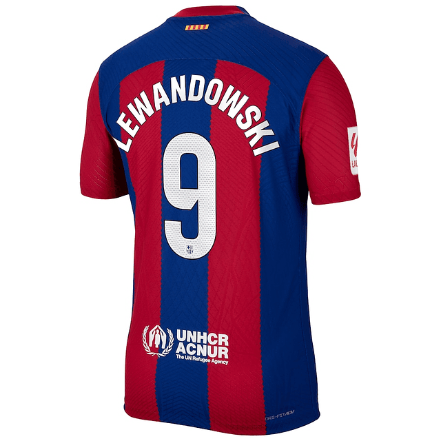 Camisola Principal Barcelona 23/24 - Lewandowski 9