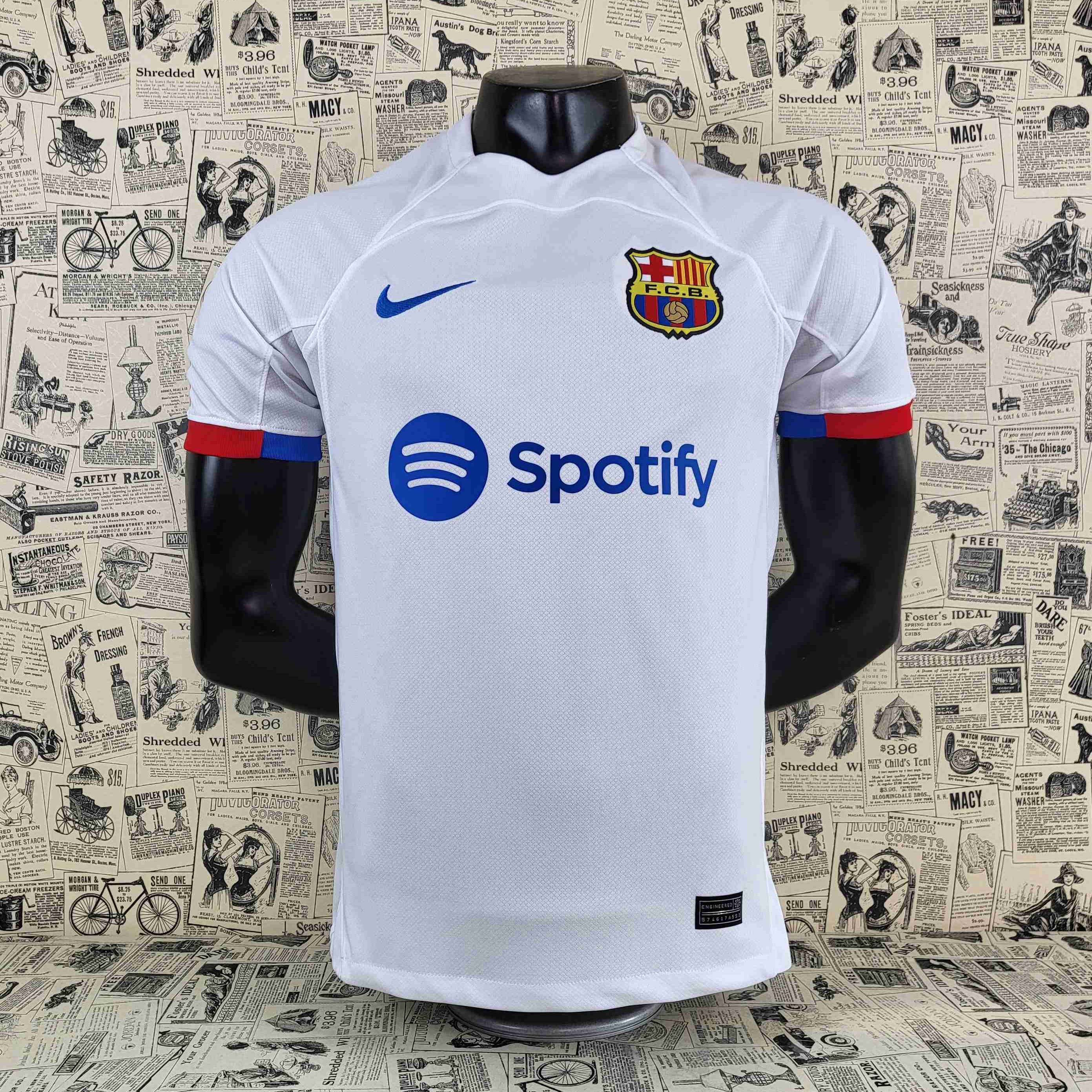 Camisola alternativa Barcelona 23/24 - Lewandowski 9 4