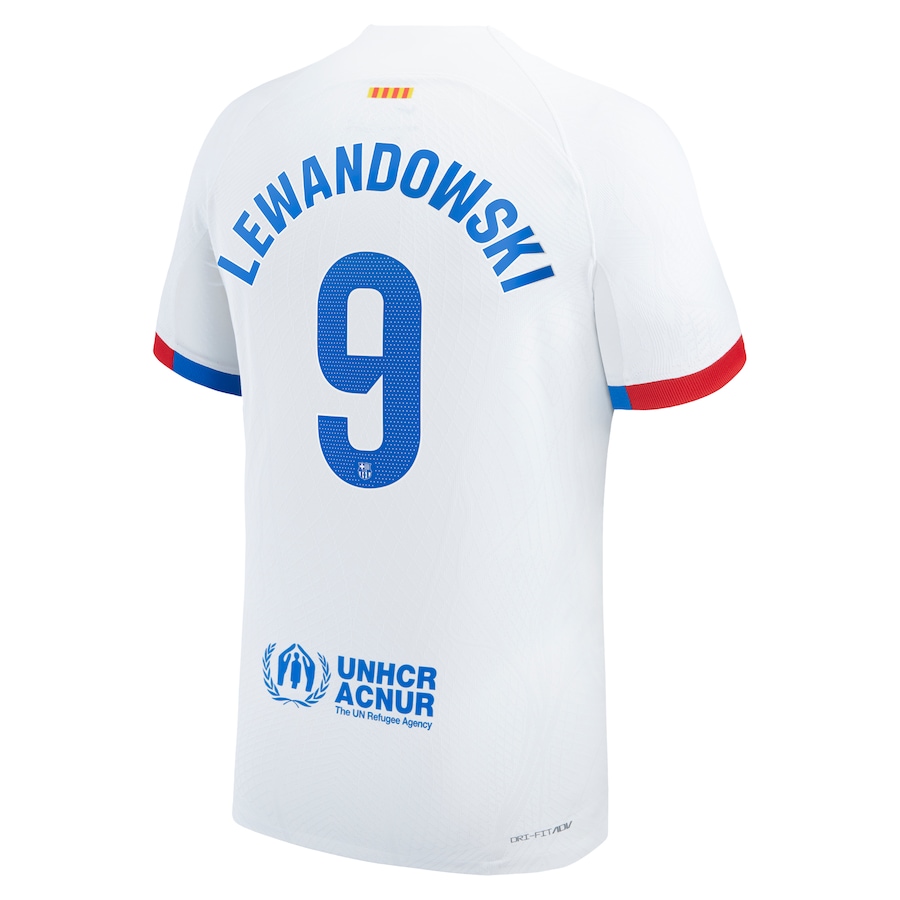 Camisola alternativa Barcelona 23/24 - Lewandowski 9 10