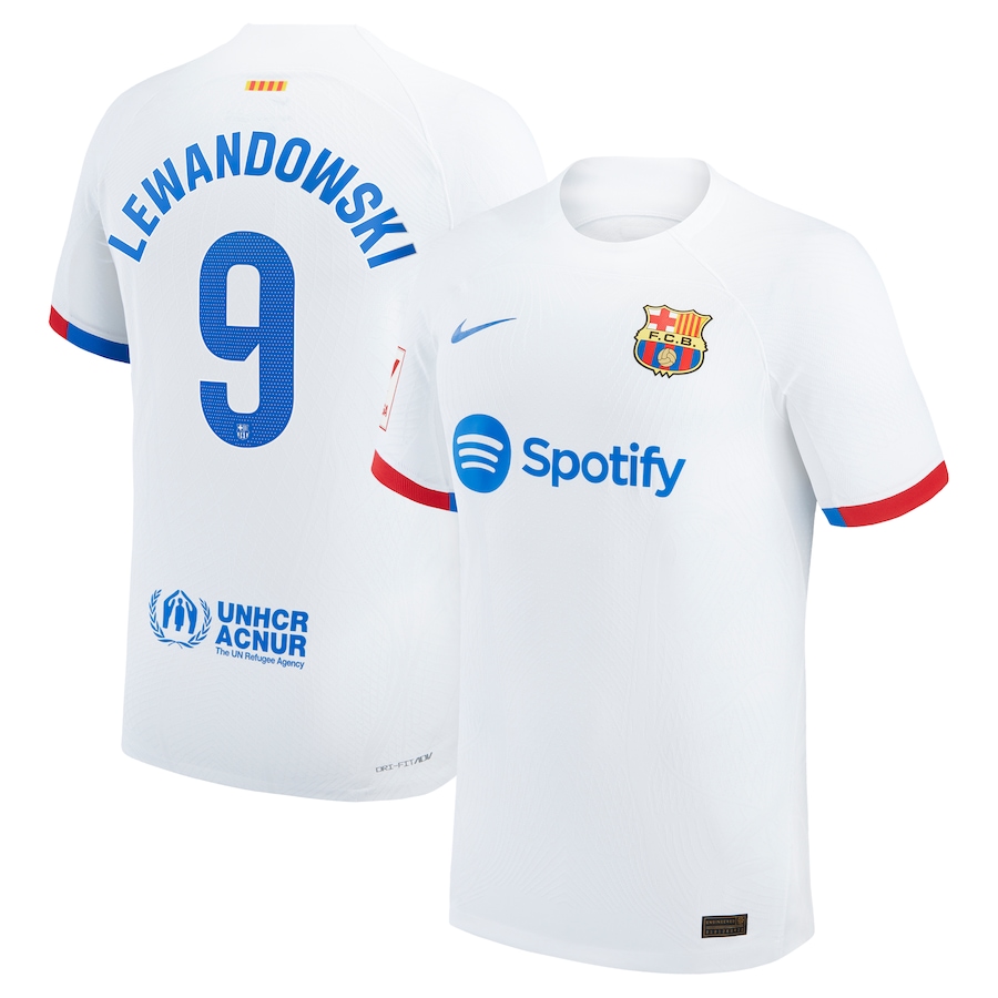 Camisola alternativa Barcelona 23/24 - Lewandowski 9 9