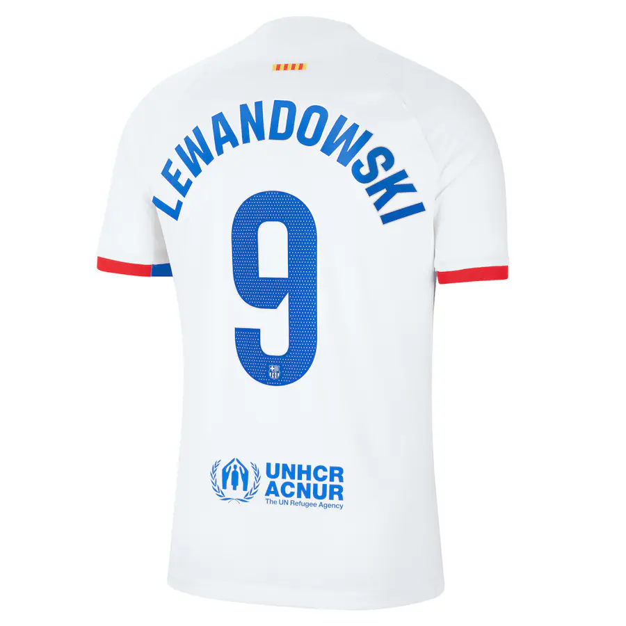 Camisola alternativa Barcelona 23/24 - Lewandowski 9 2