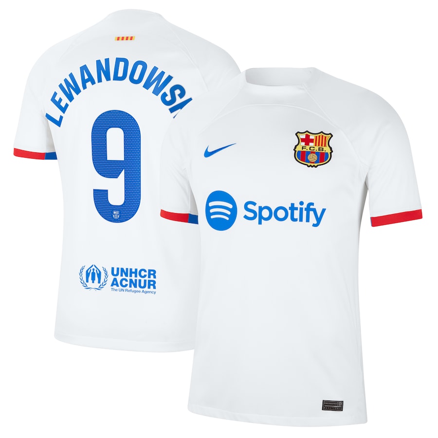 Camisola alternativa Barcelona 23/24 - Lewandowski 9 1