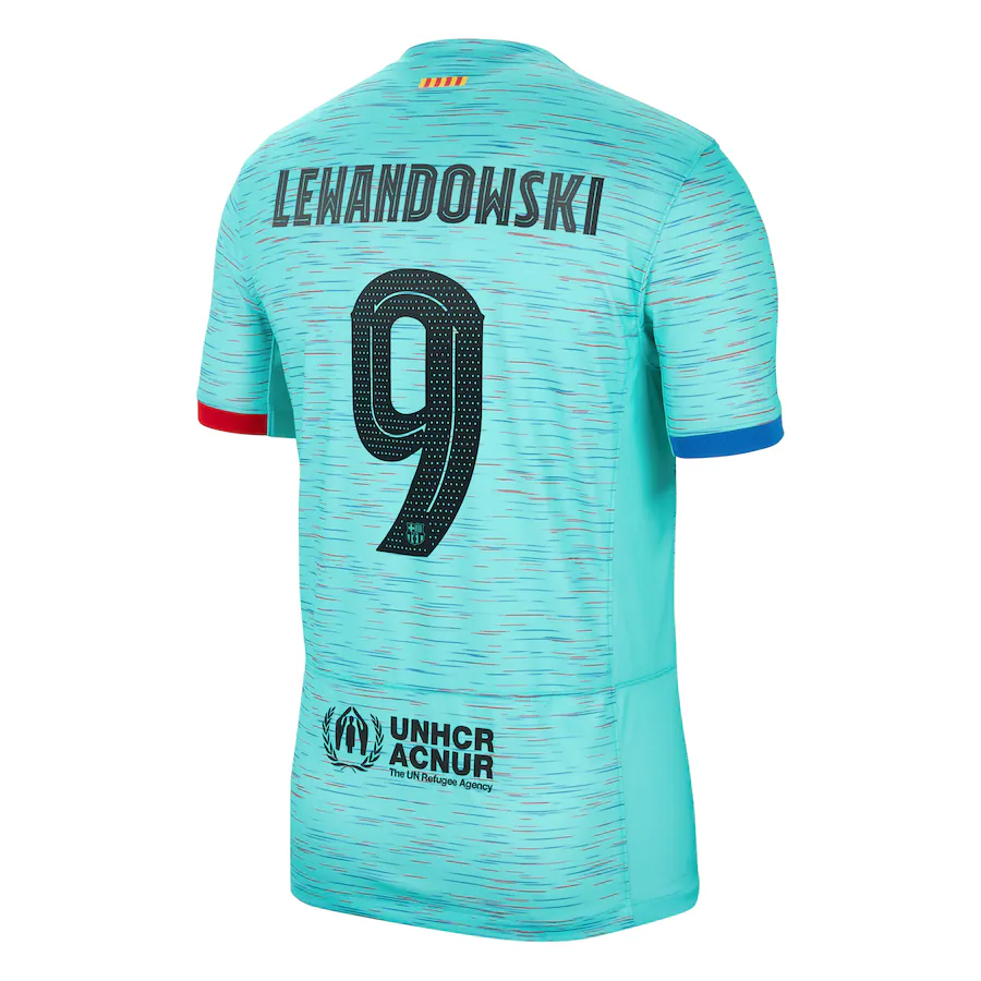 3ª Camisola Barcelona 23/24 - Lewandowski 9 3