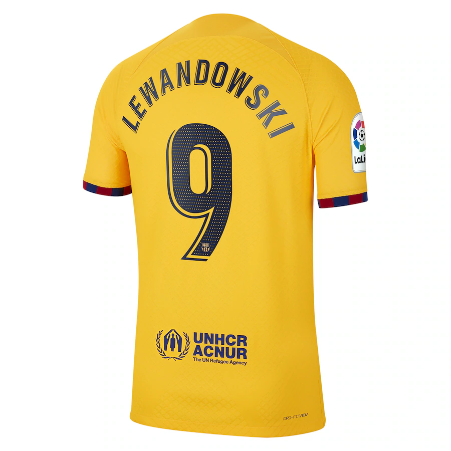 4ª Camisola Barcelona 22/23 - Lewandowski 9 5