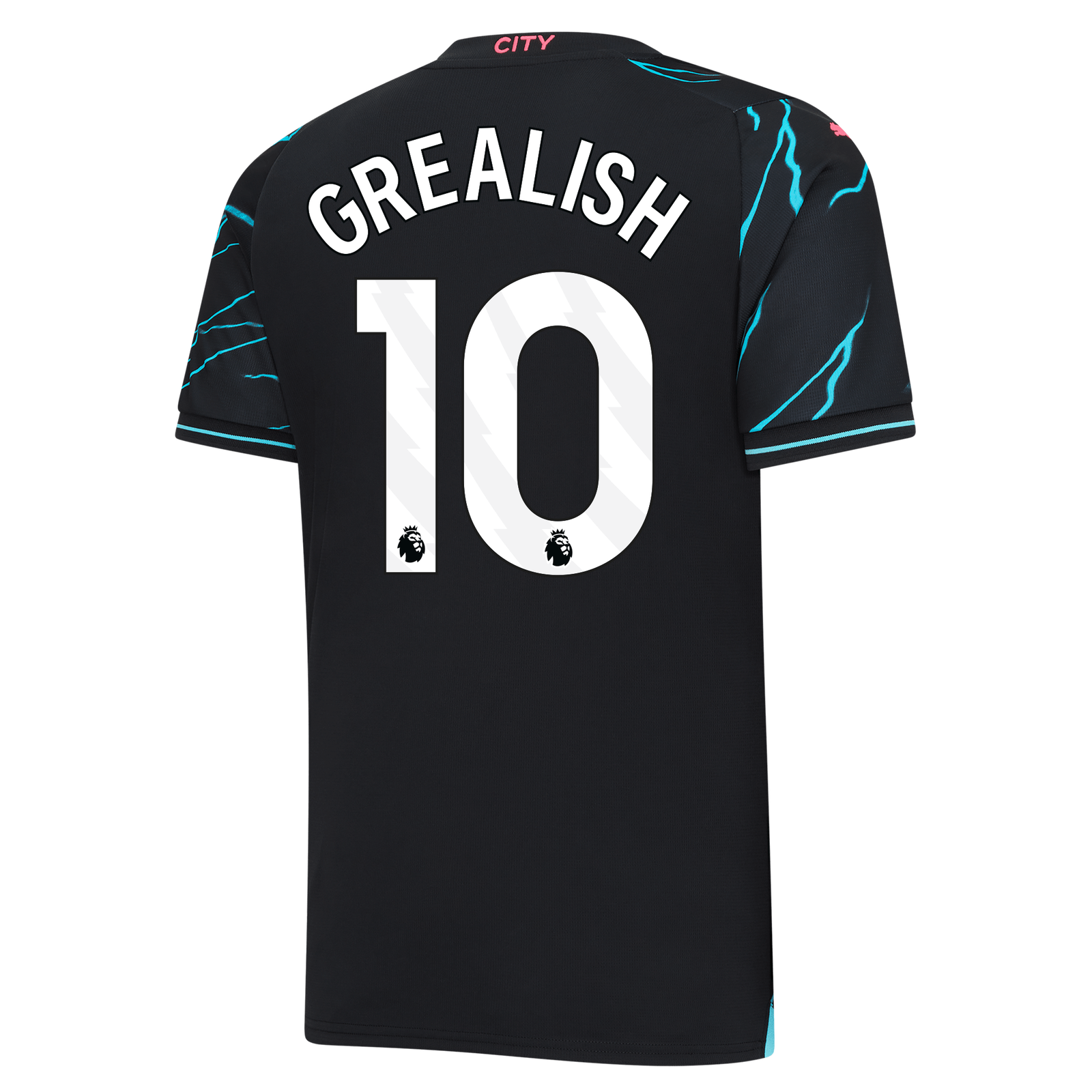 3ª Camisola Man City 23/24 - Grealish 10 - Versão adepto 2