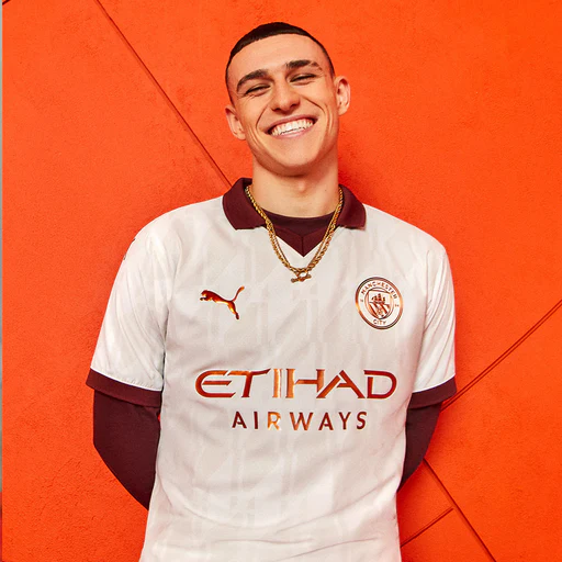 Camisola alternativa Man City 23/24 - Foden 47 - Versão adepto 2