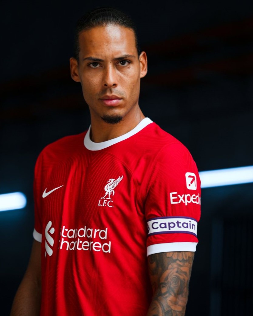 Camisola Principal Liverpool 23/24 - Virgil 4 4