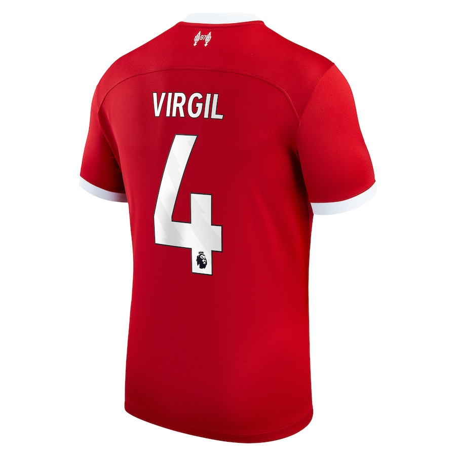 Camisola Principal Liverpool 23/24 - Virgil 4 2