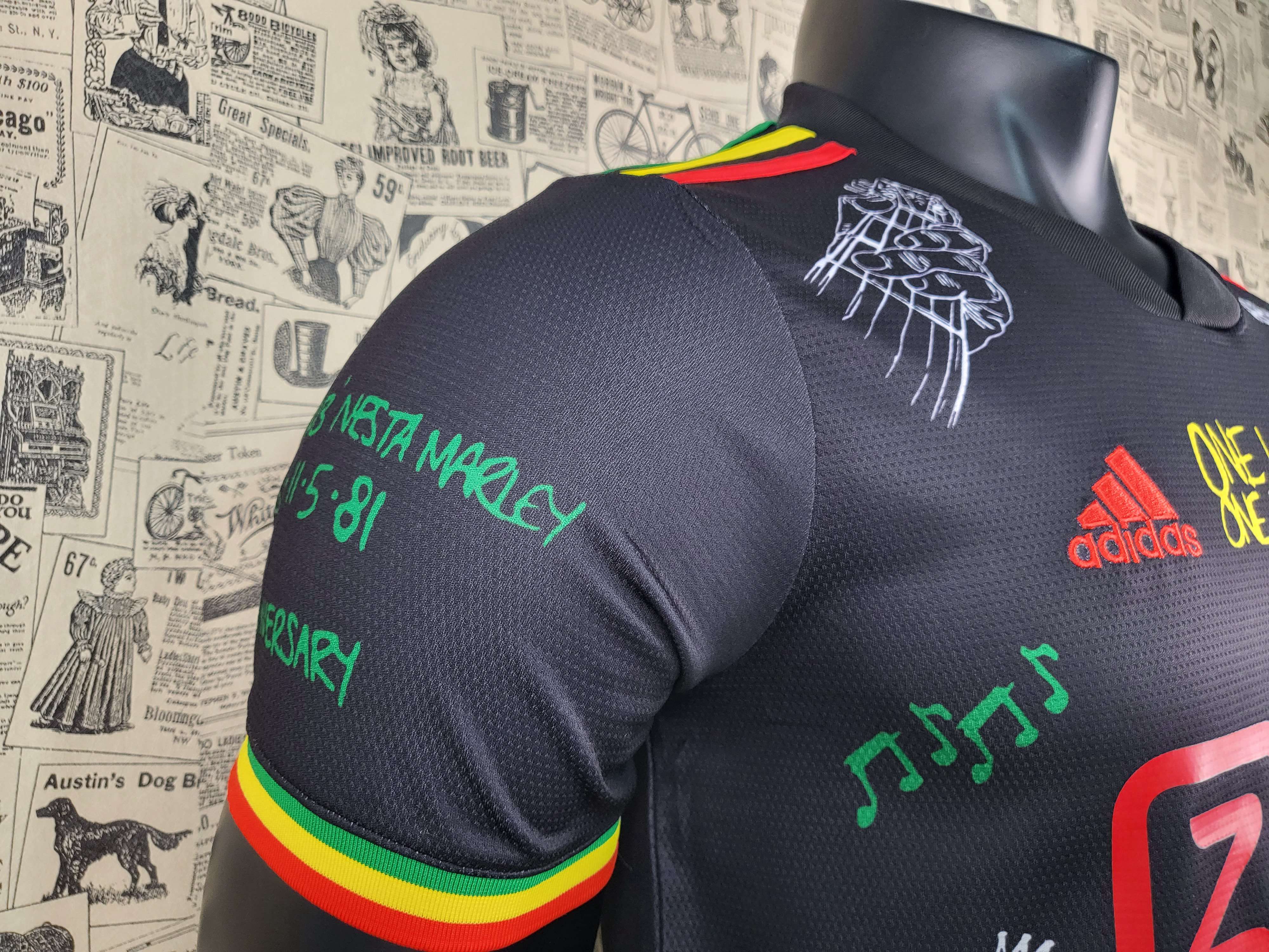 Camisola Ajax Bob Marley Edição Especial - Versão adepto 9