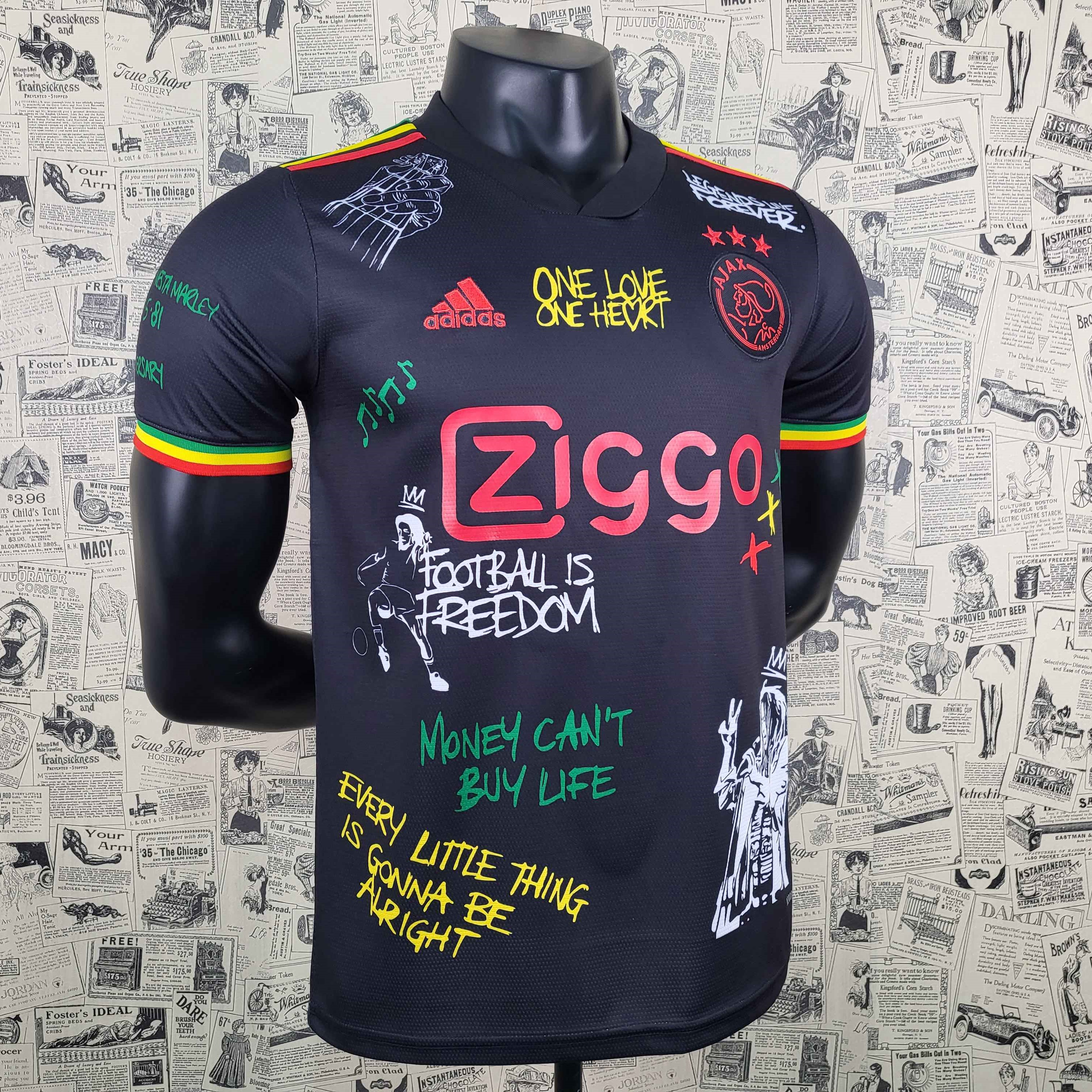 Camisola Ajax Bob Marley Edição Especial - Versão adepto 3