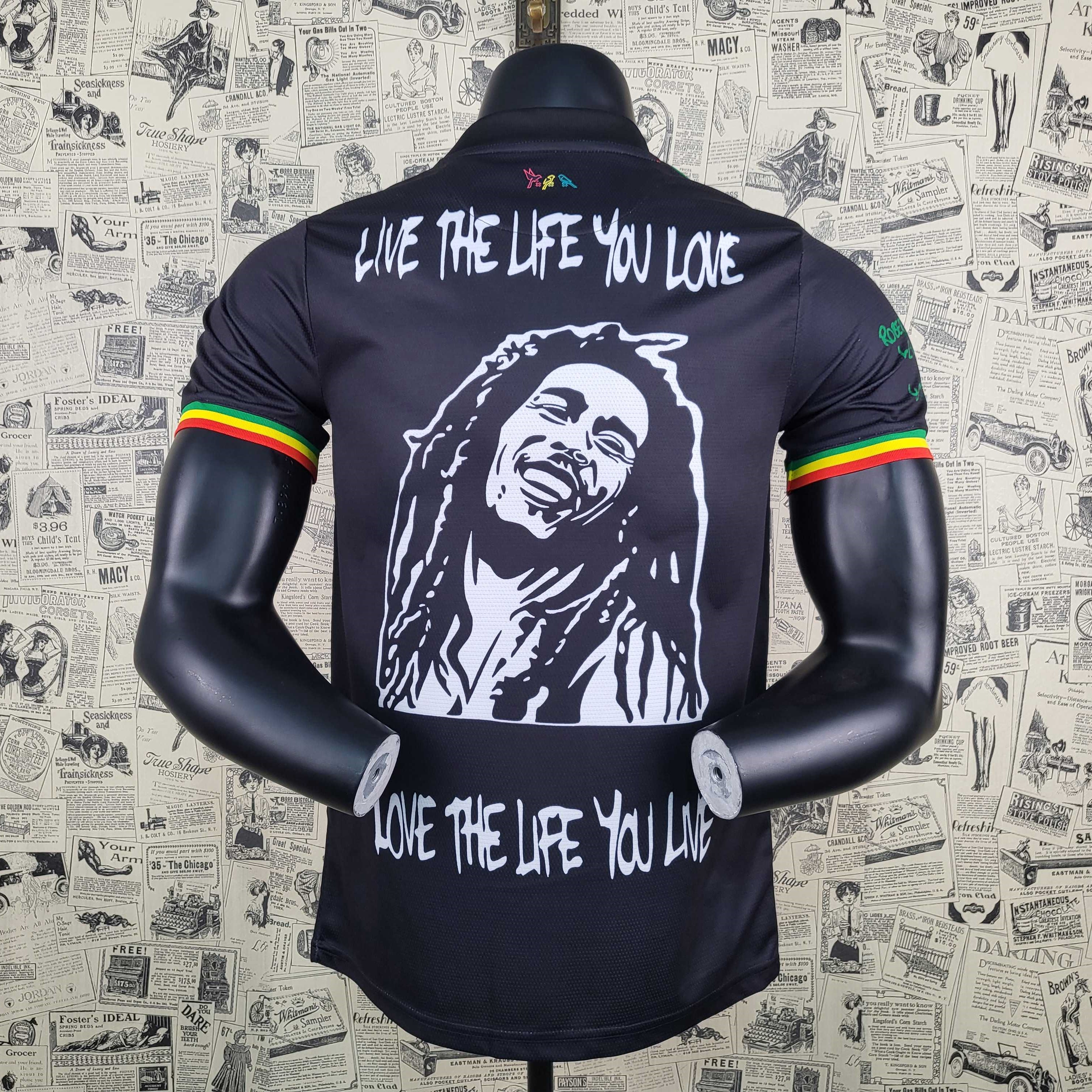 Camisola Ajax Bob Marley Edição Especial - Versão adepto 2