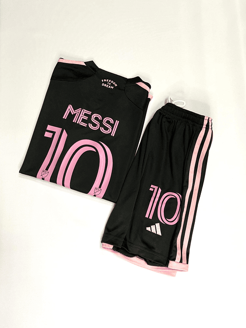 Kit Criança Inter Miami alternativo 23/24 - Messi 10