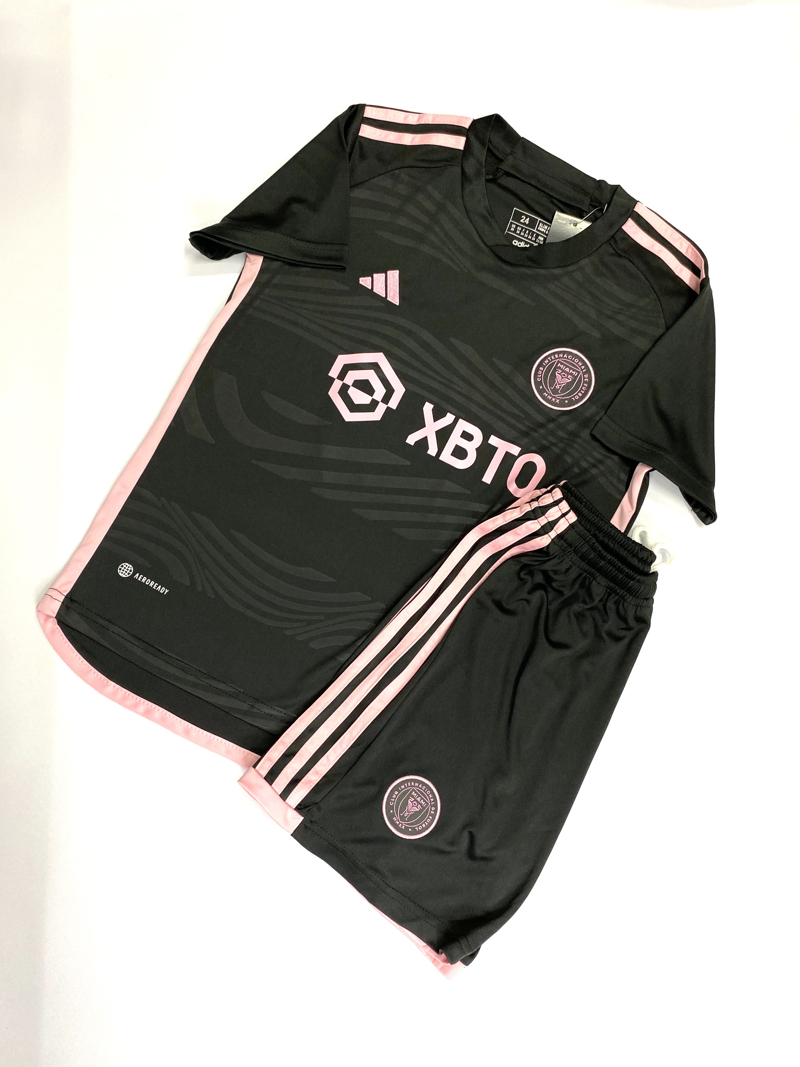 Kit Criança Inter Miami alternativo 23/24 - Messi 10 4