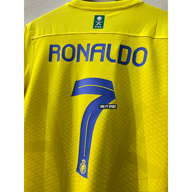 Camisola principal Al-Nassr 23/24 - Ronaldo 7 