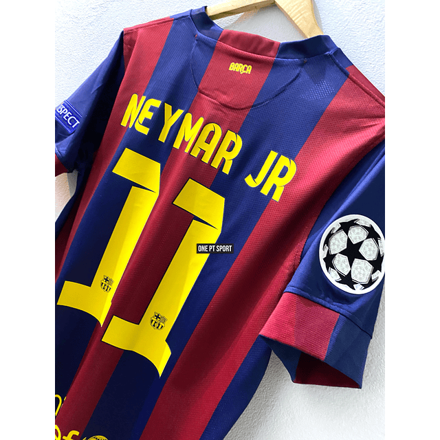 Camisola principal Barcelona 2014/2015 - Final Champions League - Neymar Jr 11 - Versão adepto