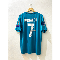 3ª Camisola Real Madrid 2017/2018 - Ronaldo 7 - Versão adepto