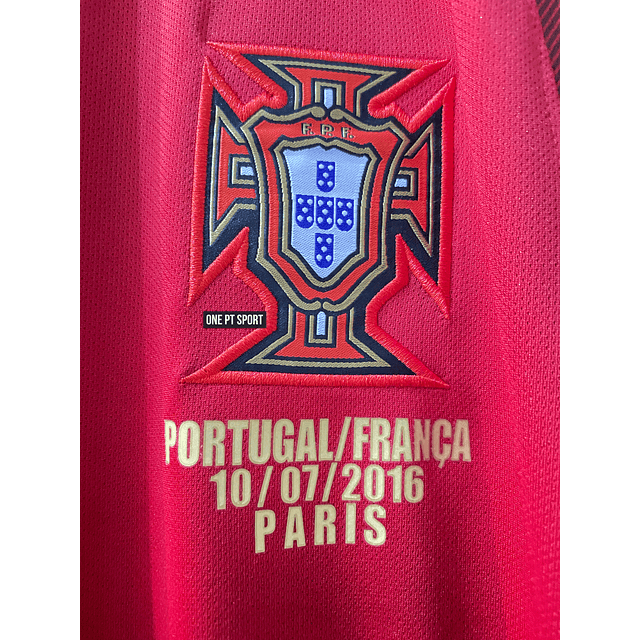 Camisola principal Portugal 2016 Final Europeu - Ronaldo 7