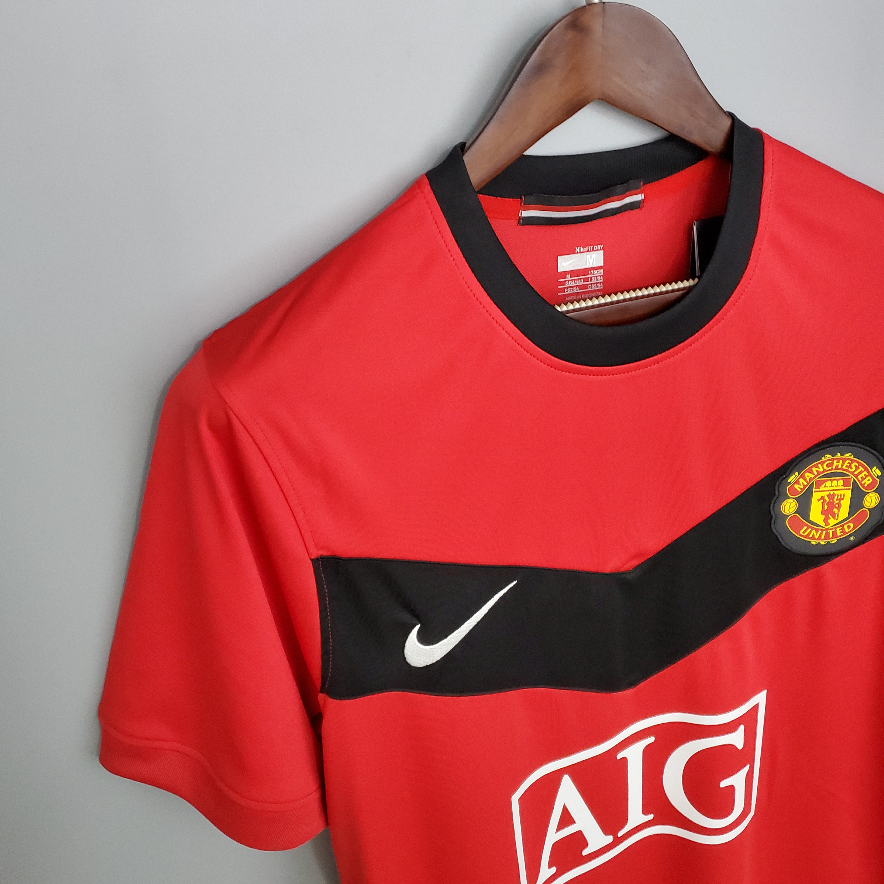 Camisola principal Manchester United 2009/2010 - Versão adepto 7