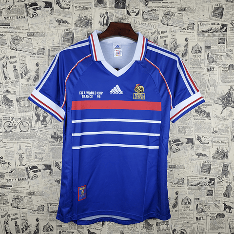 Camisola Principal França 1998 - Versão adepto