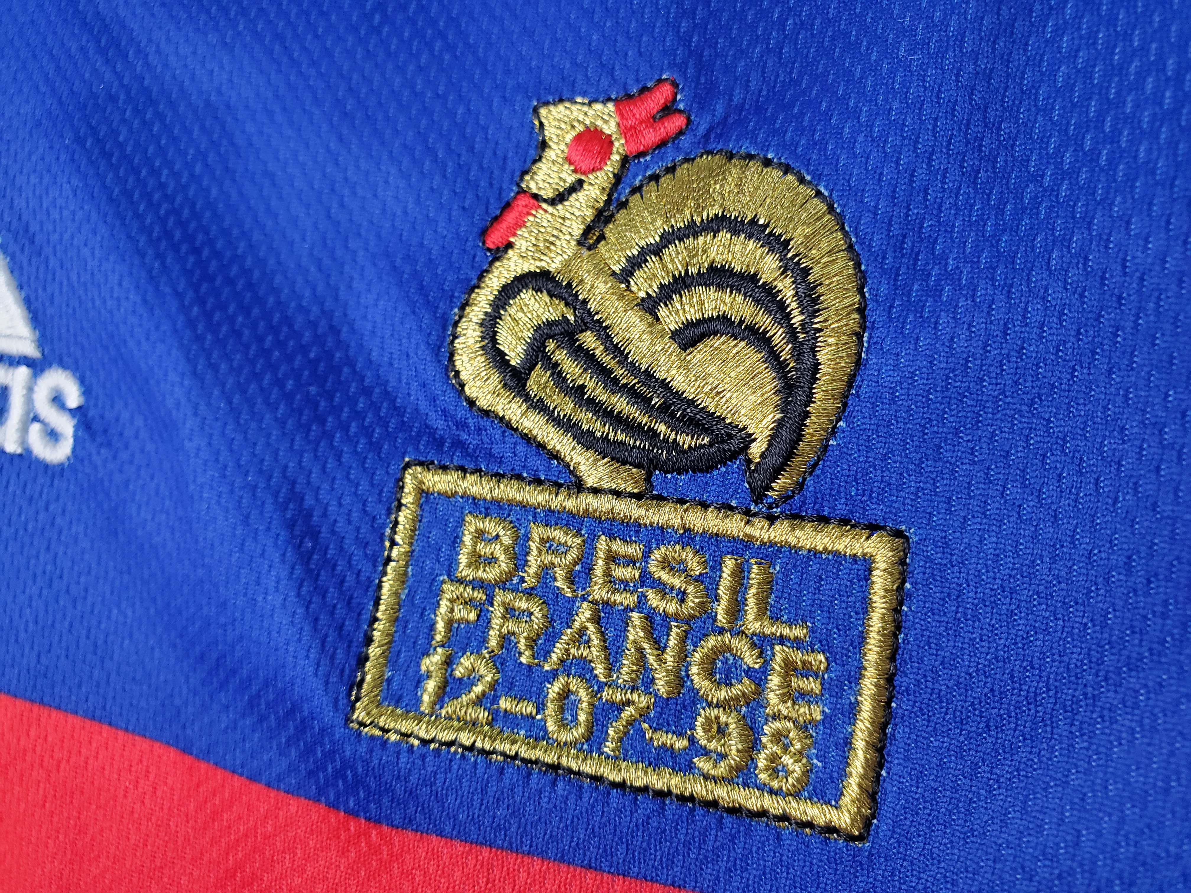 Camisola Principal França 1998 - Versão adepto 4