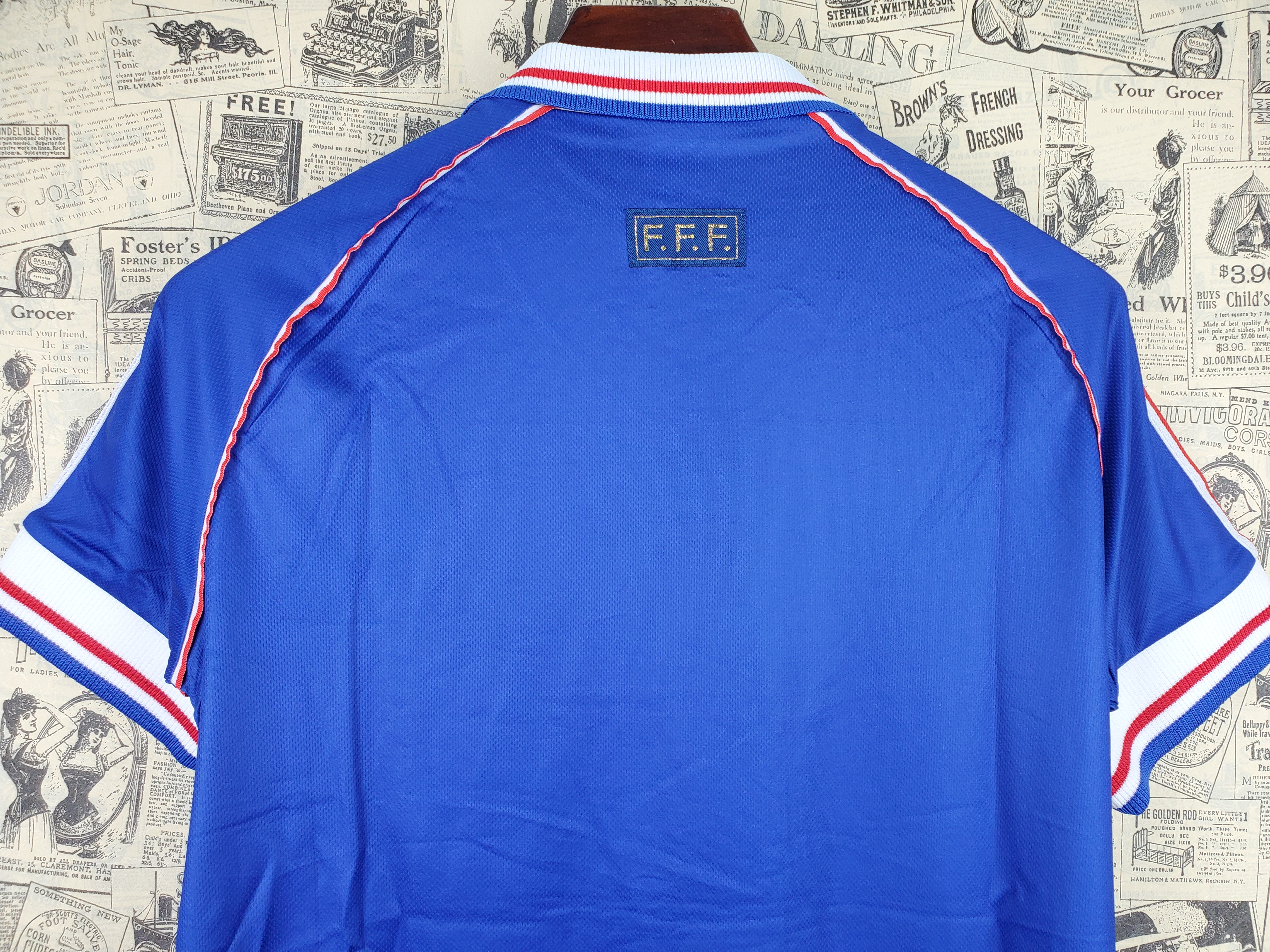 Camisola Principal França 1998 - Versão adepto 7