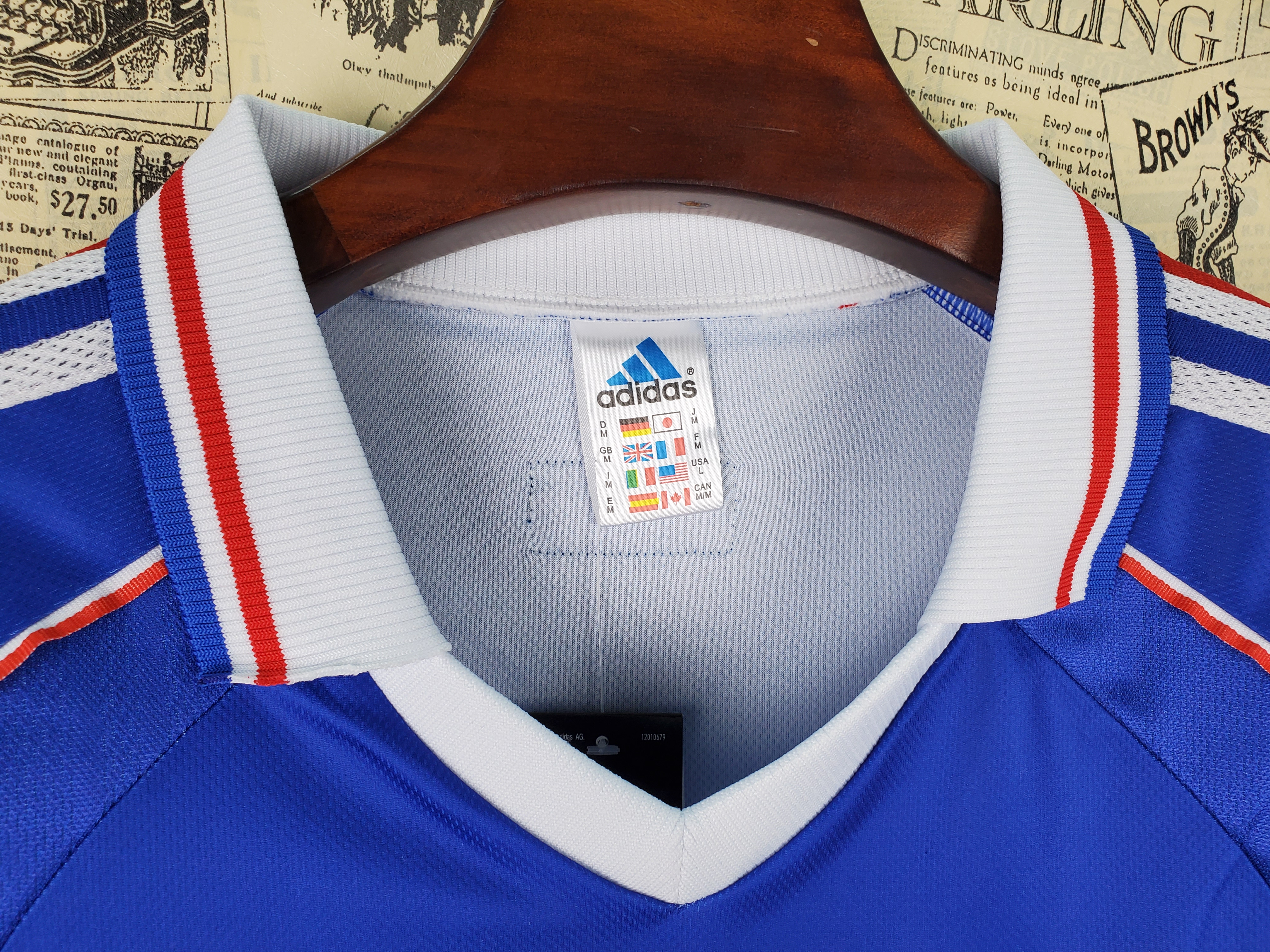 Camisola Principal França 1998 - Versão adepto 8