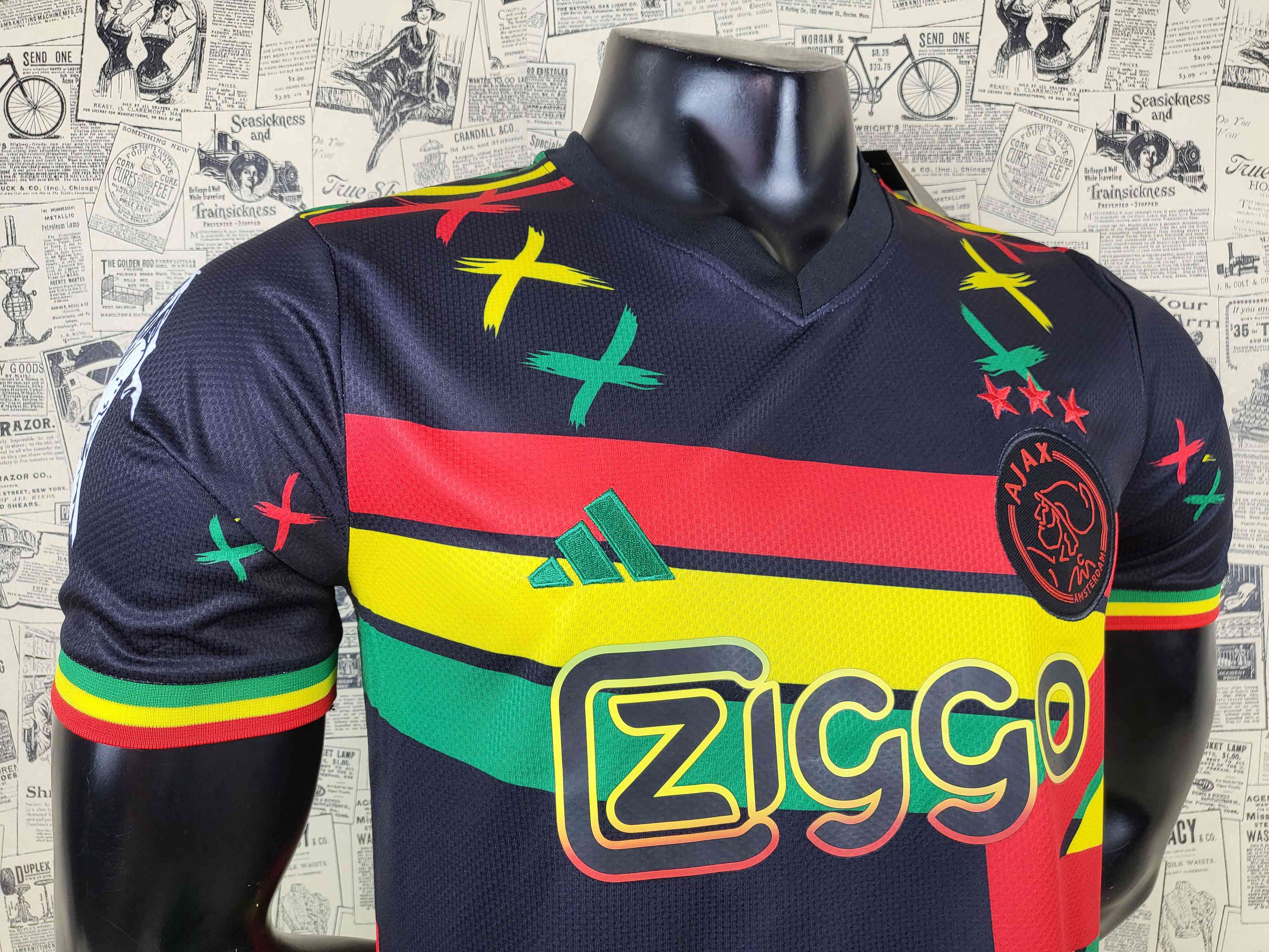 Camisola Ajax Bob Marley Edição Especial 11