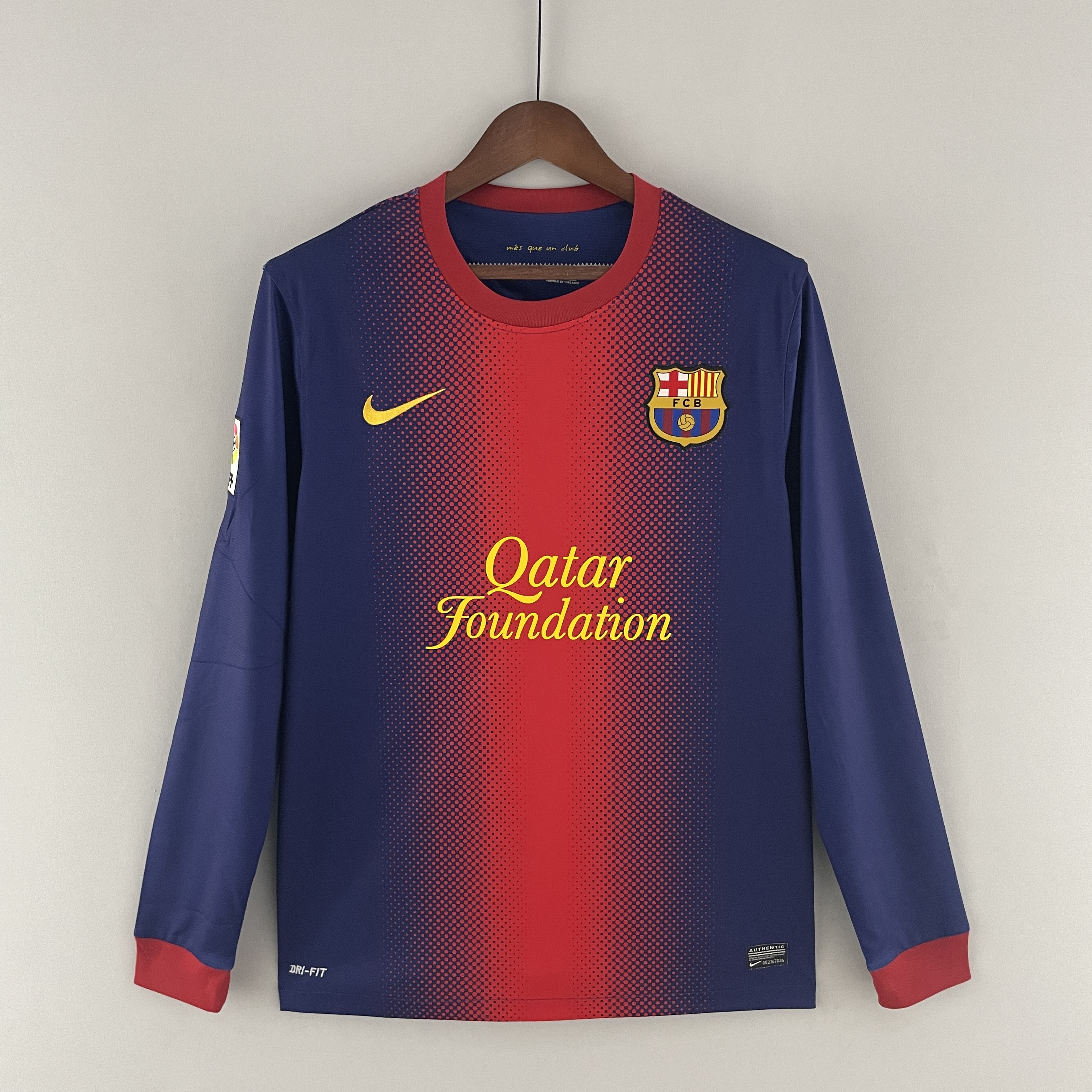 Camisola principal Barcelona 2012/2013 Manga comprida - Versão adepto 1