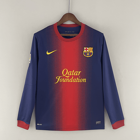 Camisola principal Barcelona 2012/2013 Manga comprida - Versão adepto