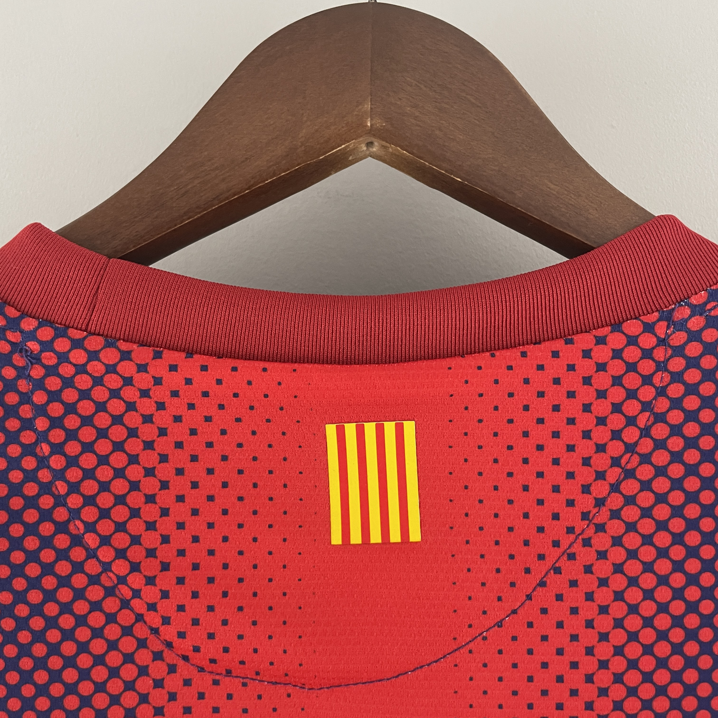 Camisola principal Barcelona 2012/2013 Manga comprida - Versão adepto 5