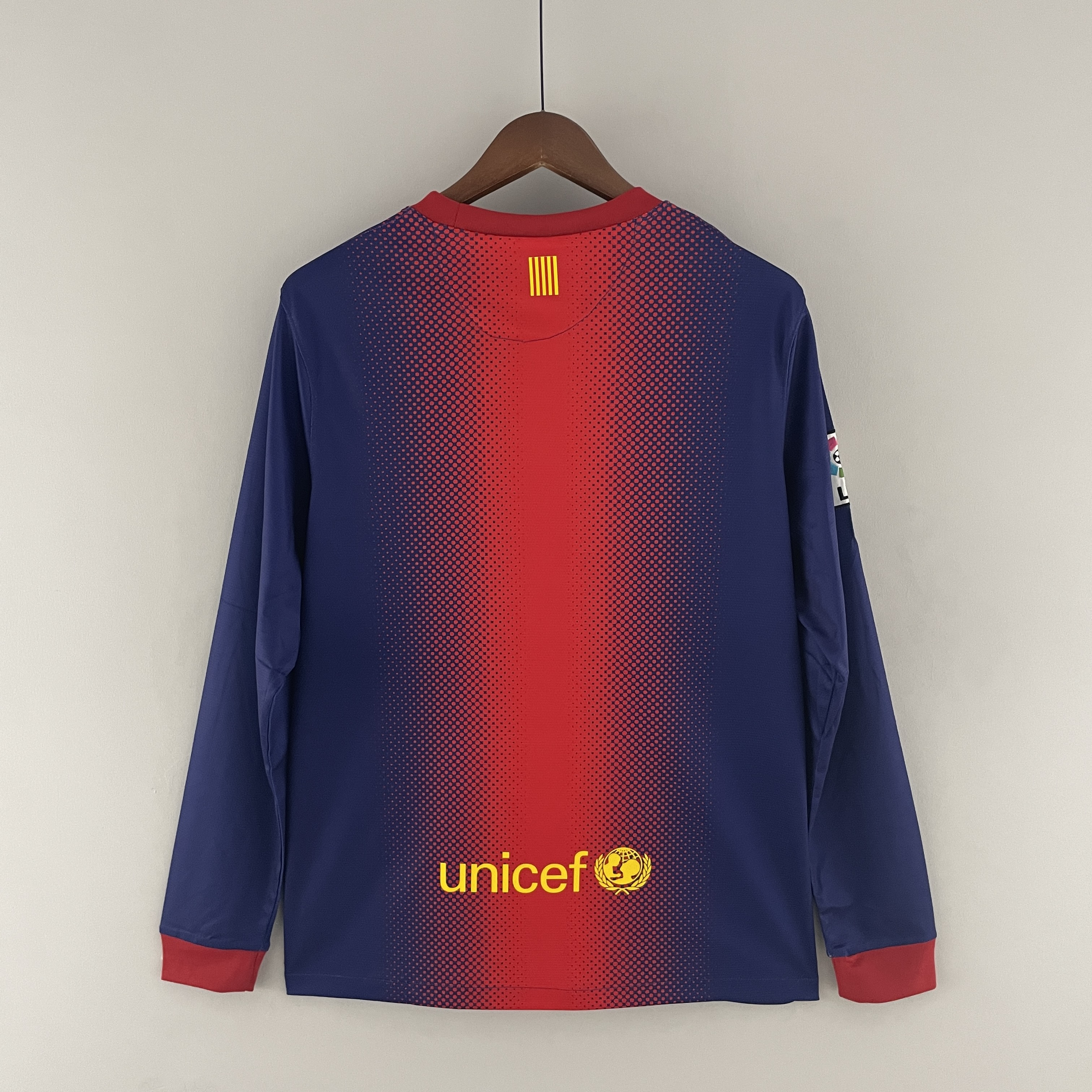 Camisola principal Barcelona 2012/2013 Manga comprida - Versão adepto 2