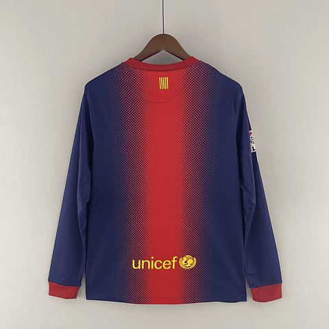 Camisola principal Barcelona 2012/2013 Manga comprida - Versão adepto