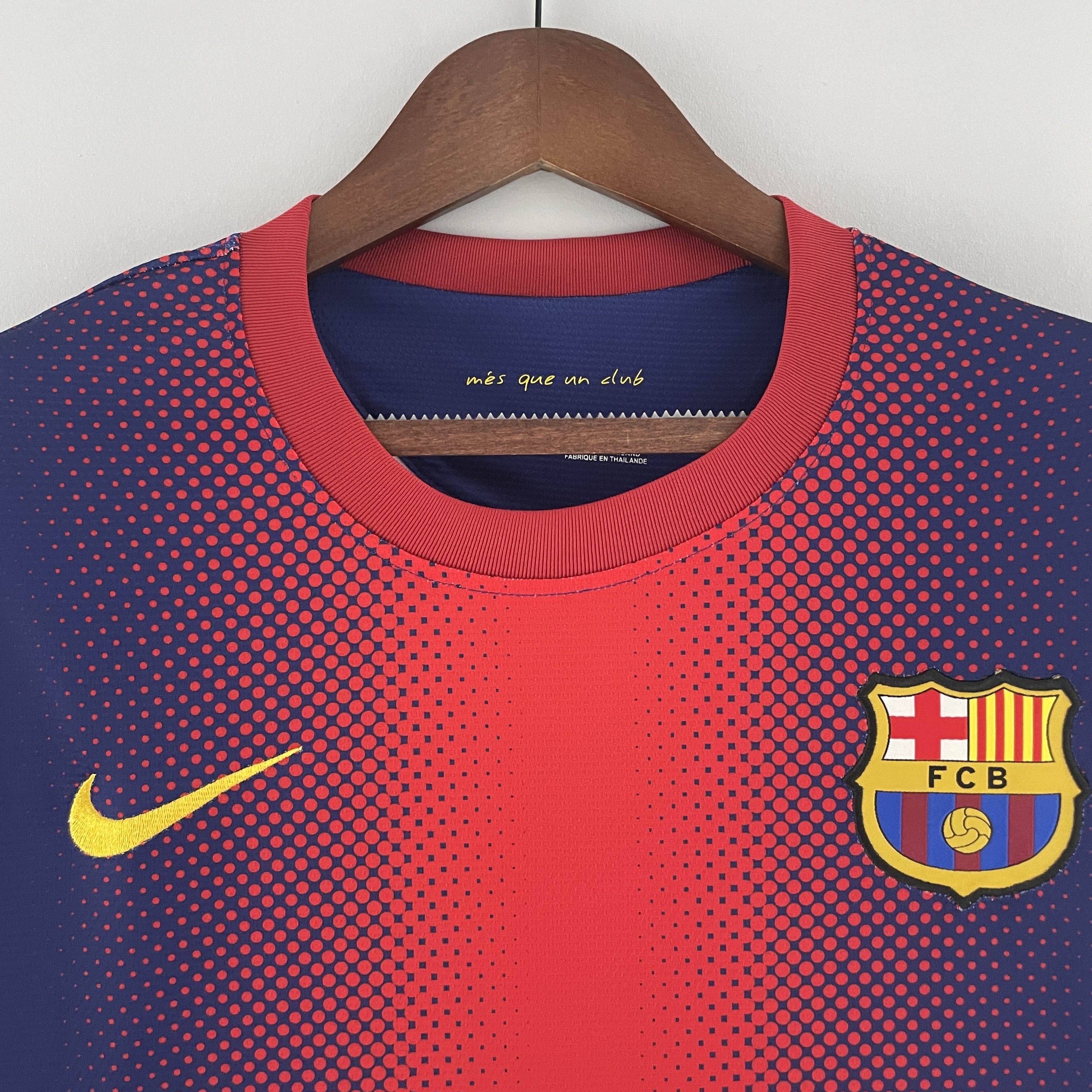 Camisola principal Barcelona 2012/2013 Manga comprida - Versão adepto 7
