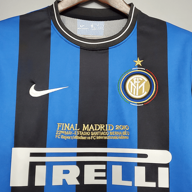 Camisola principal Inter 2009/2010 final liga dos campeões 2010