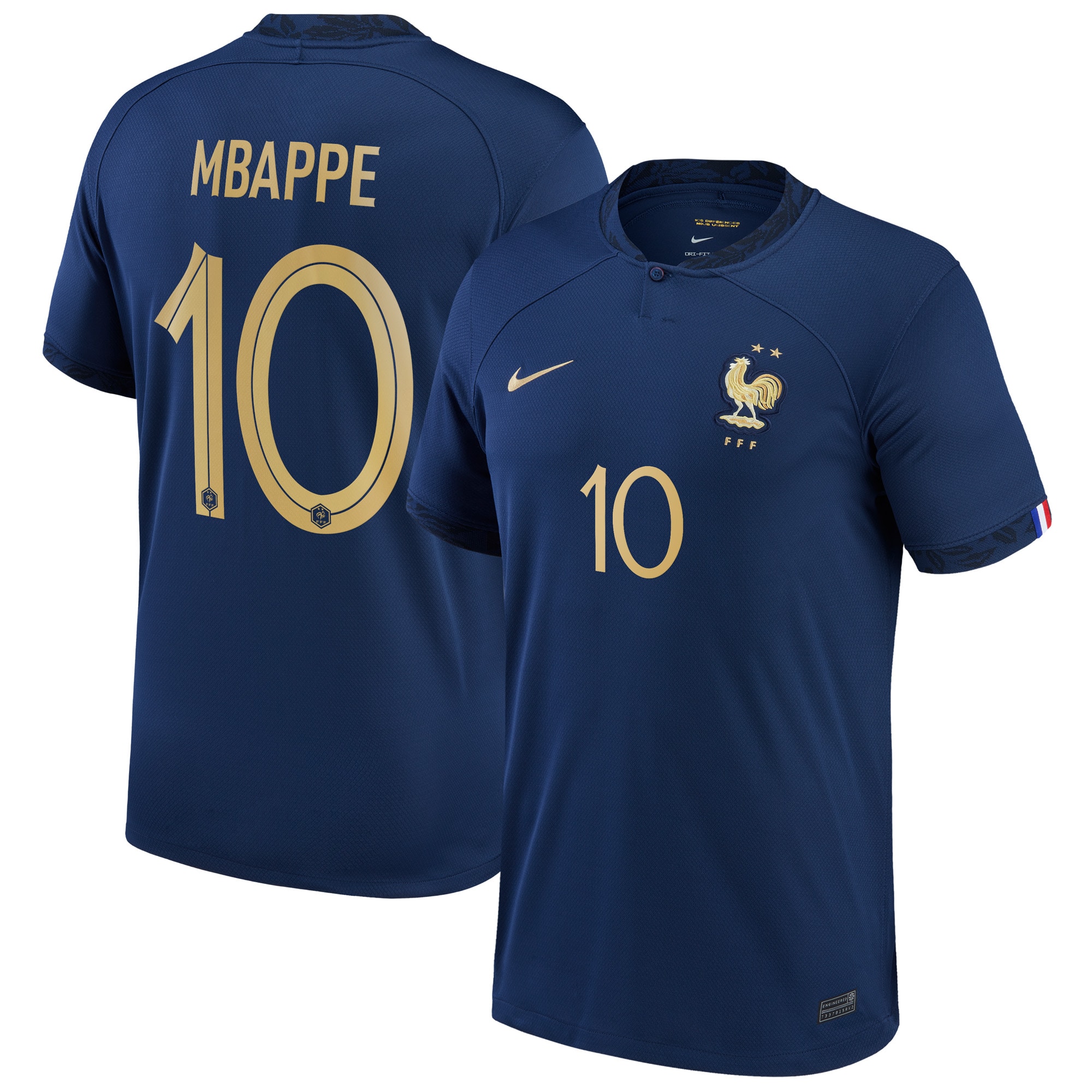 Camisola Principal França 22/23 - Mbappé 10 1