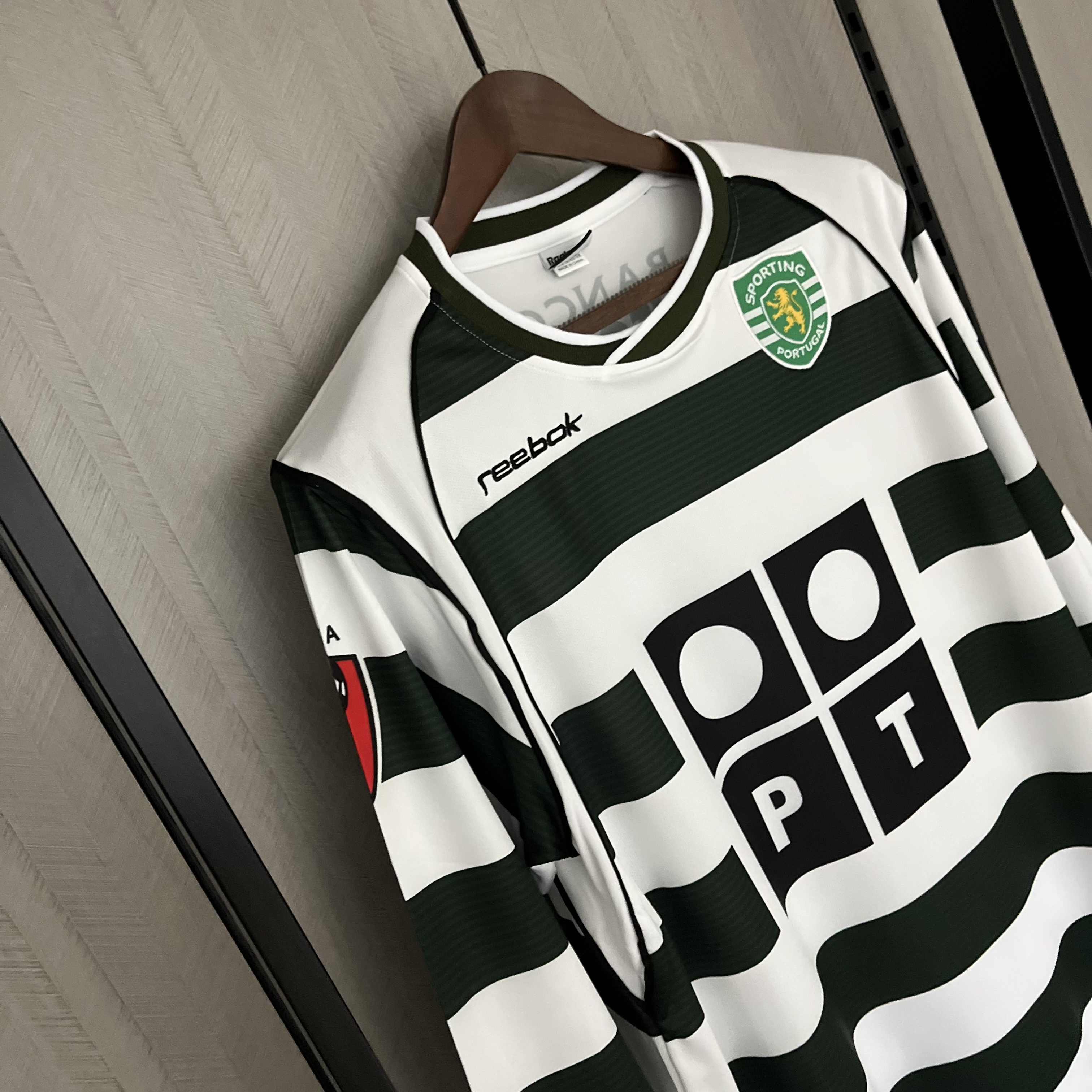 Camisola principal Sporting CP 2002/2003 - Manga comprida - Versão adepto 8