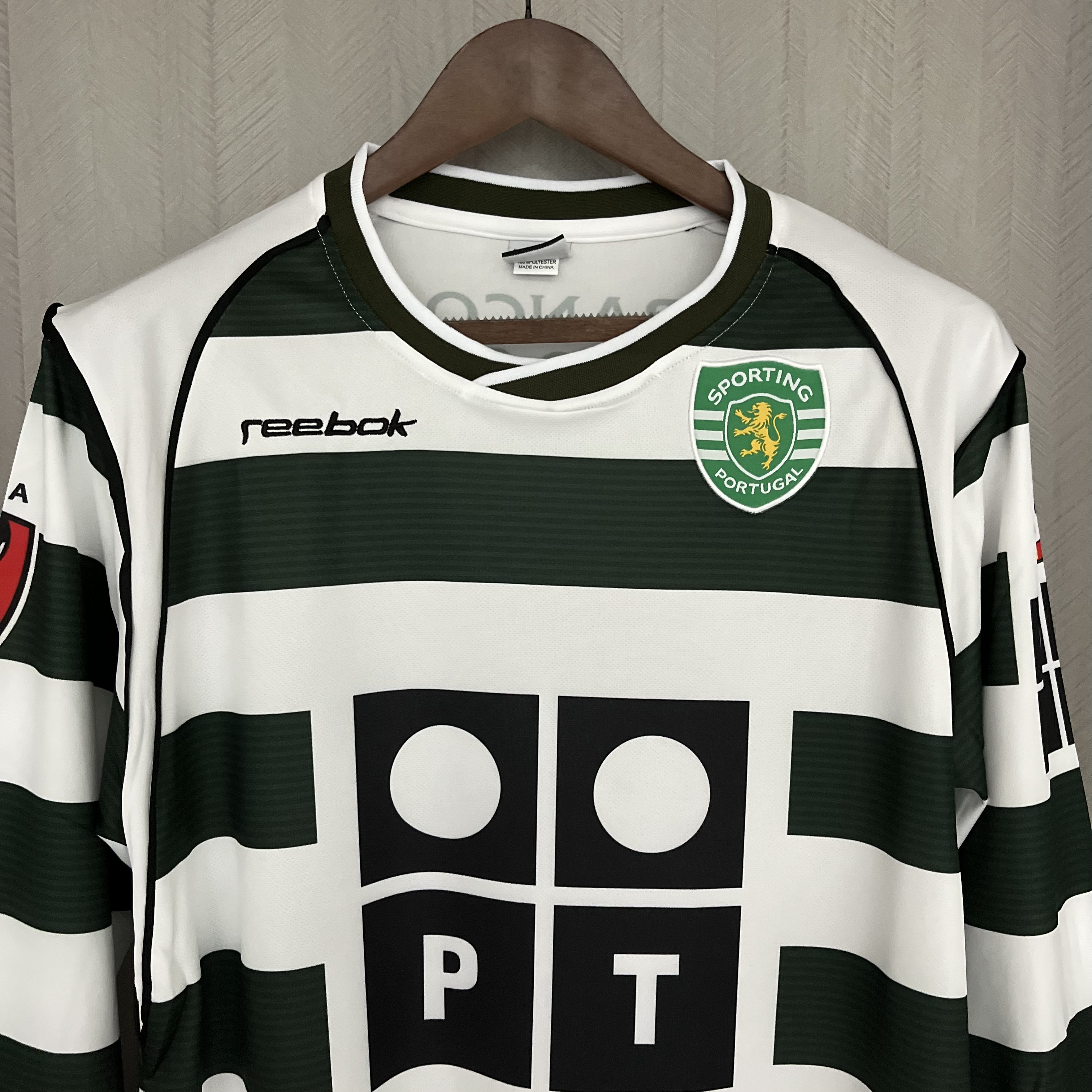 Camisola principal Sporting CP 2002/2003 - Manga comprida - Versão adepto 6