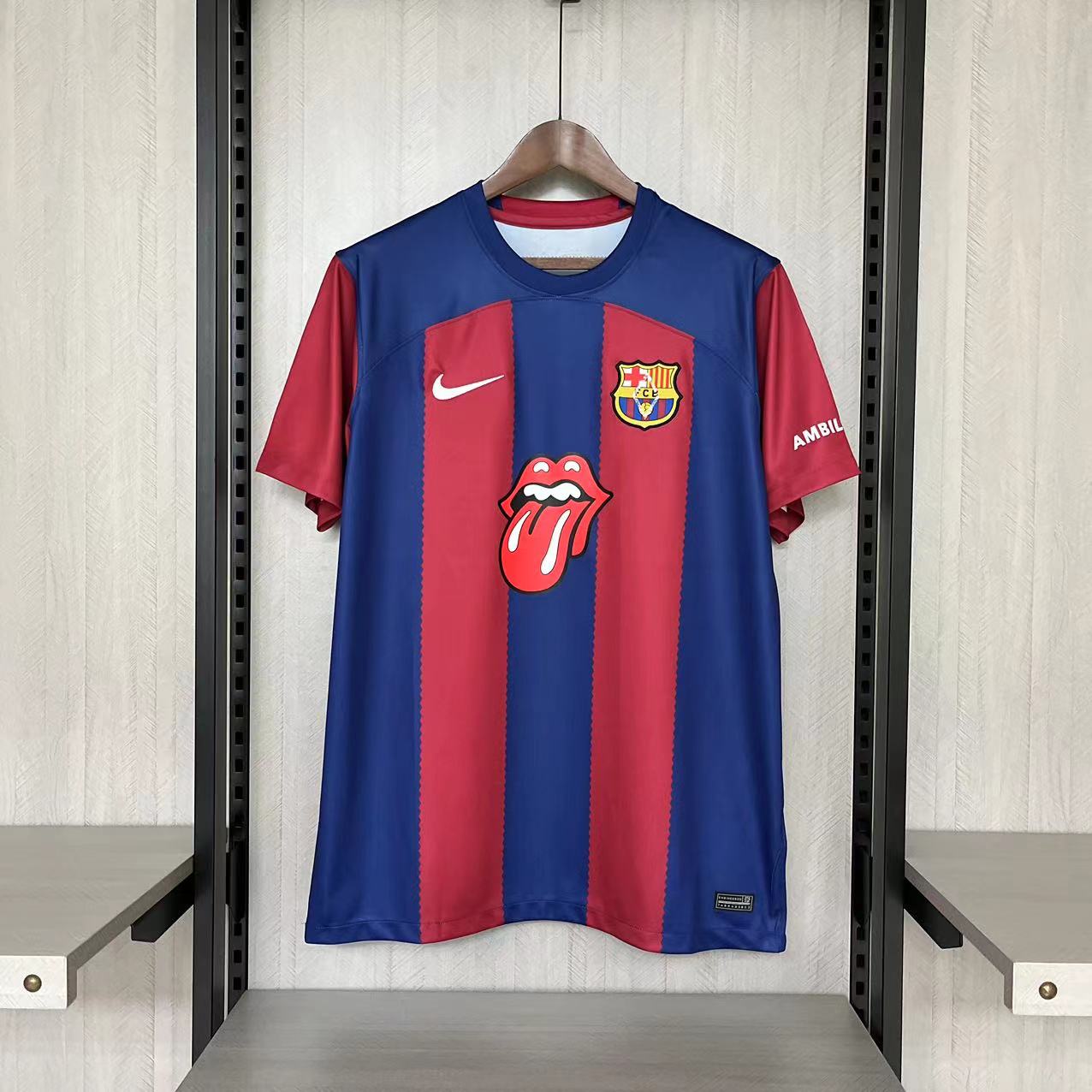 Camisola Principal Barcelona 23/24 - Rolling Stones - Versão Adepto  1