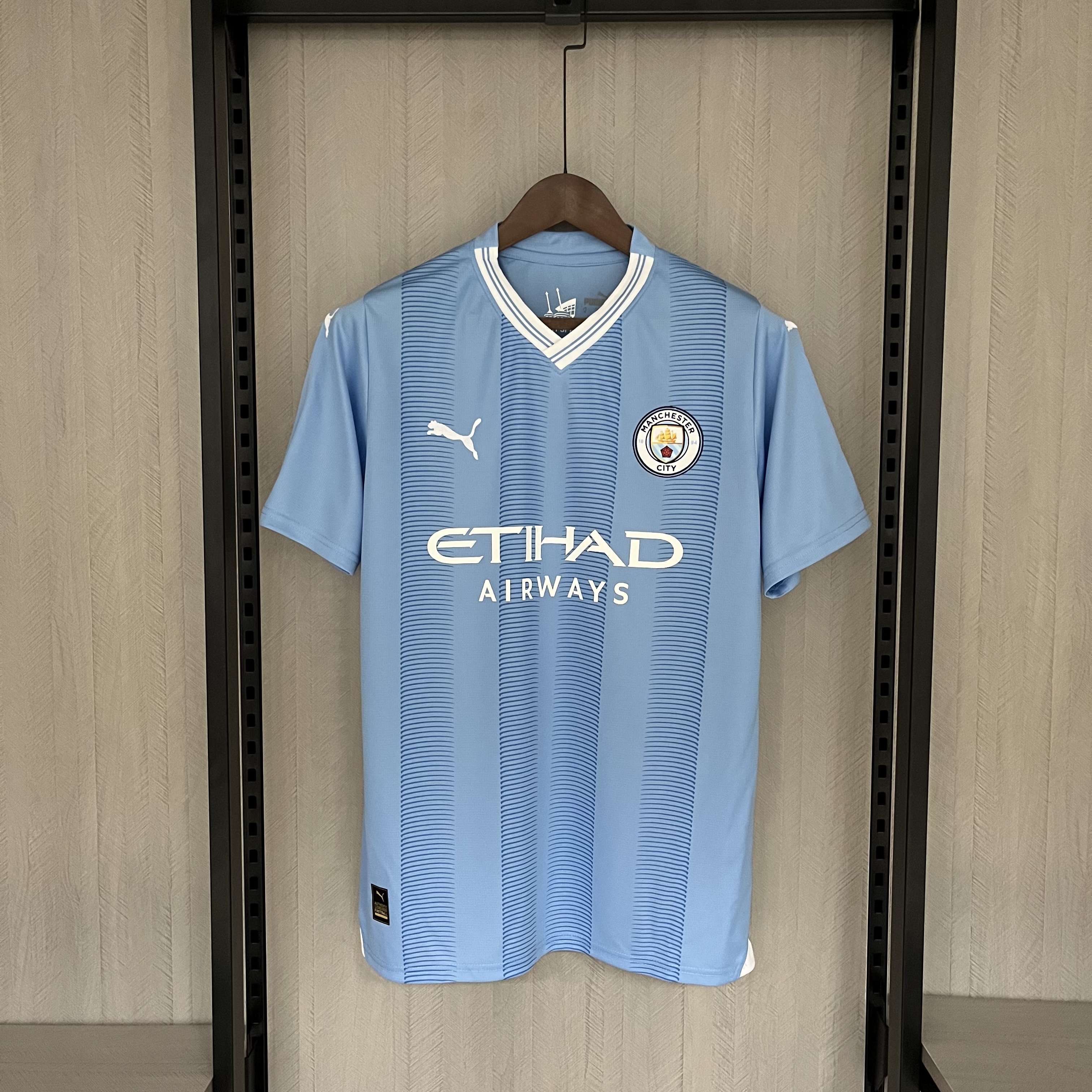 Camisola Principal Man City 23/24 - Versão Adepto 1