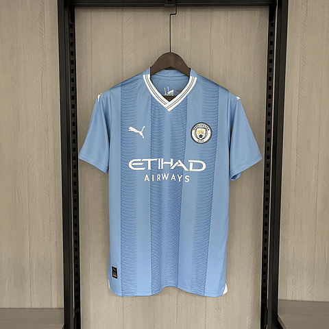 Camisola Principal Man City 23/24 - Versão Adepto