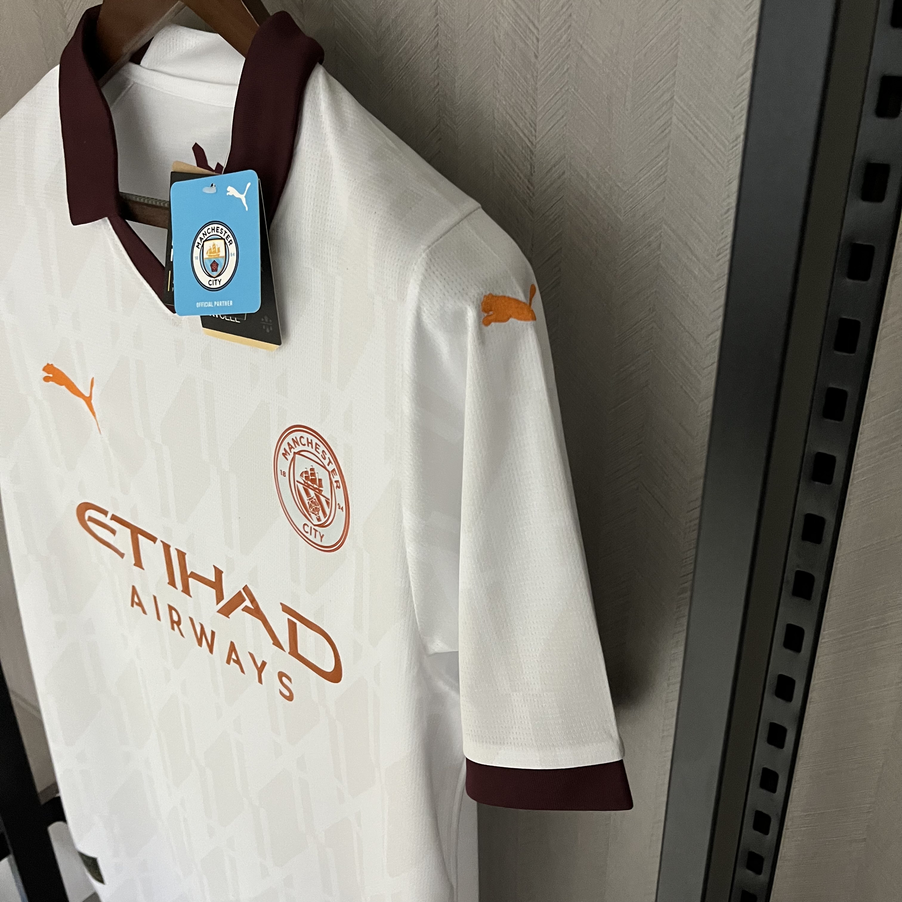 Camisola alternativa Man City 23/24 - Versão Adepto 9