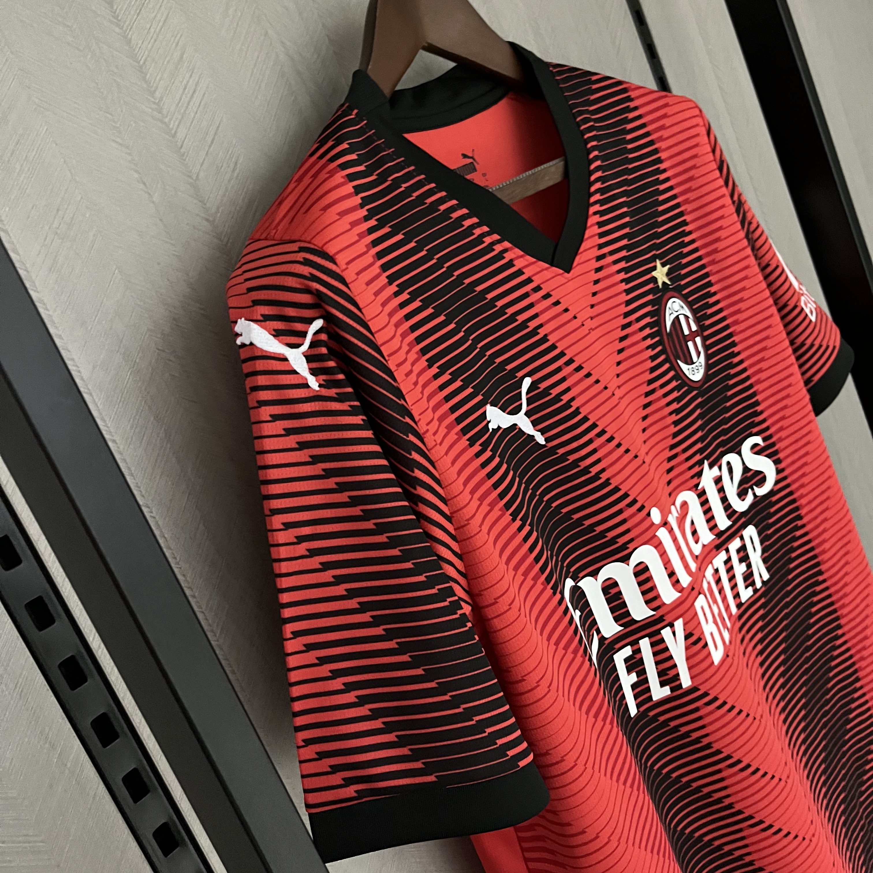 Camisola Principal AC Milan 23/24 - Versão adepto 7