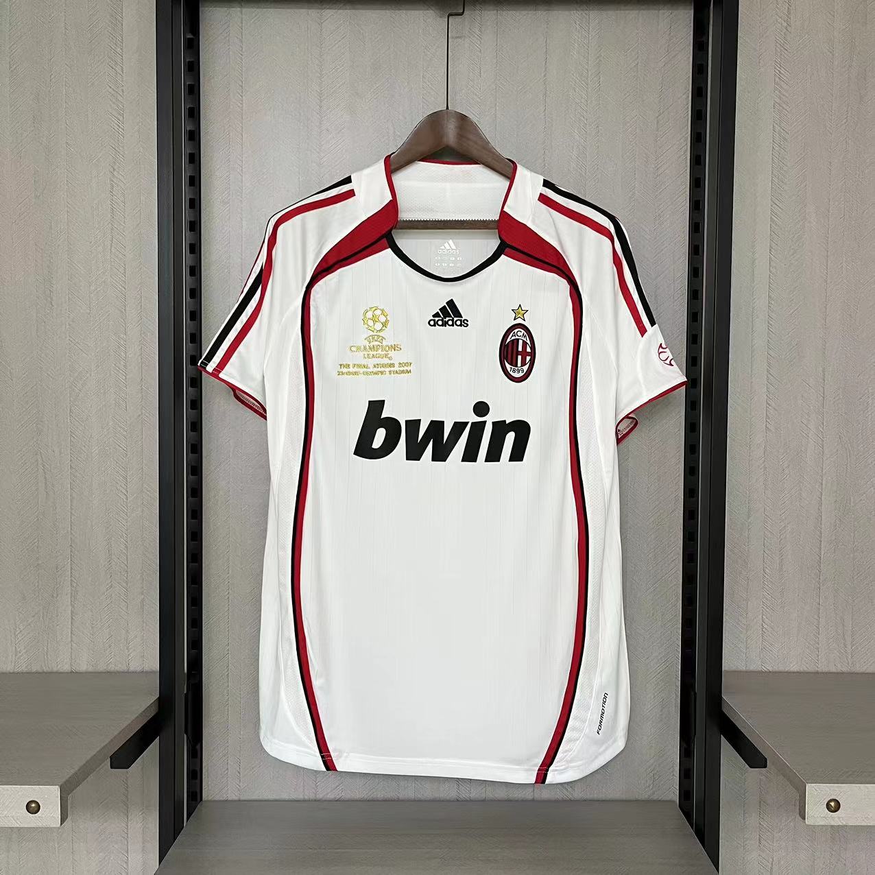 Camisola alternativa Ac Milan 2006/2007 Final Champions League - Versão adepto 1
