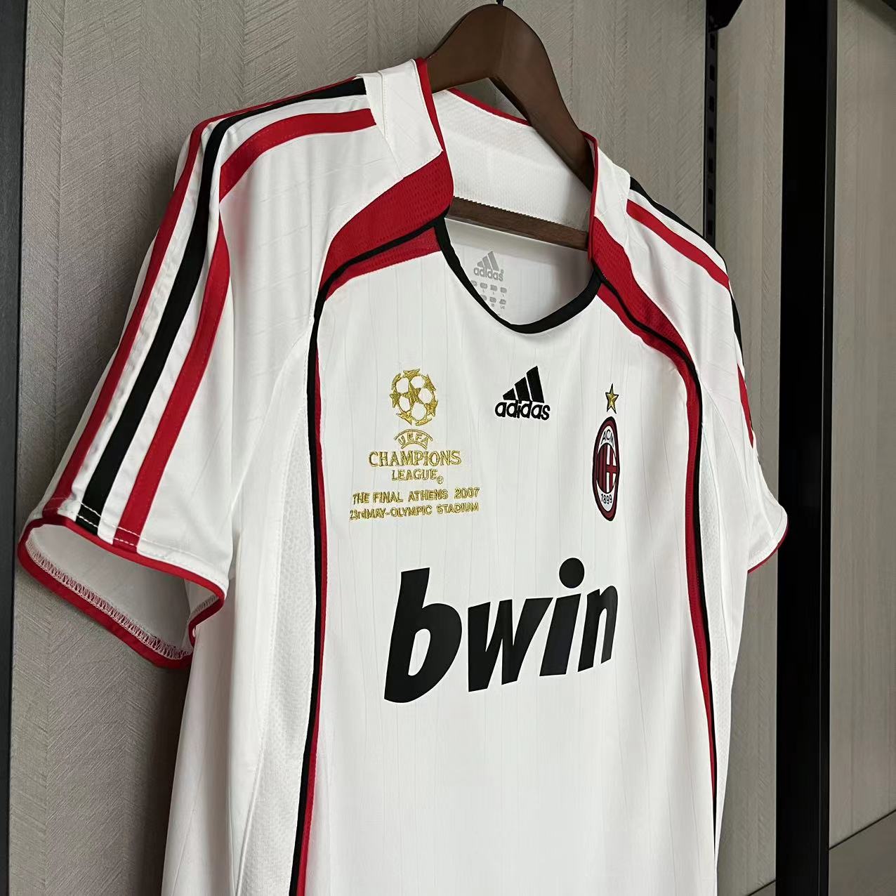 Camisola alternativa Ac Milan 2006/2007 Final Champions League - Versão adepto 8
