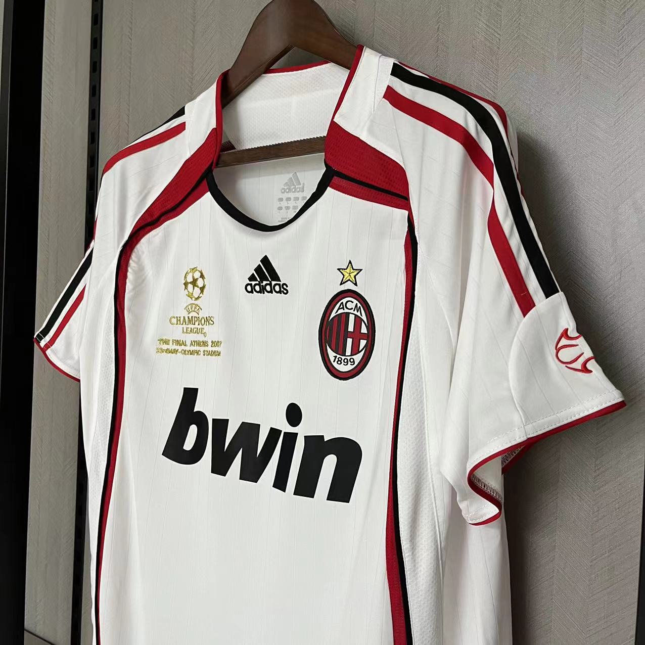 Camisola alternativa Ac Milan 2006/2007 Final Champions League - Versão adepto 9