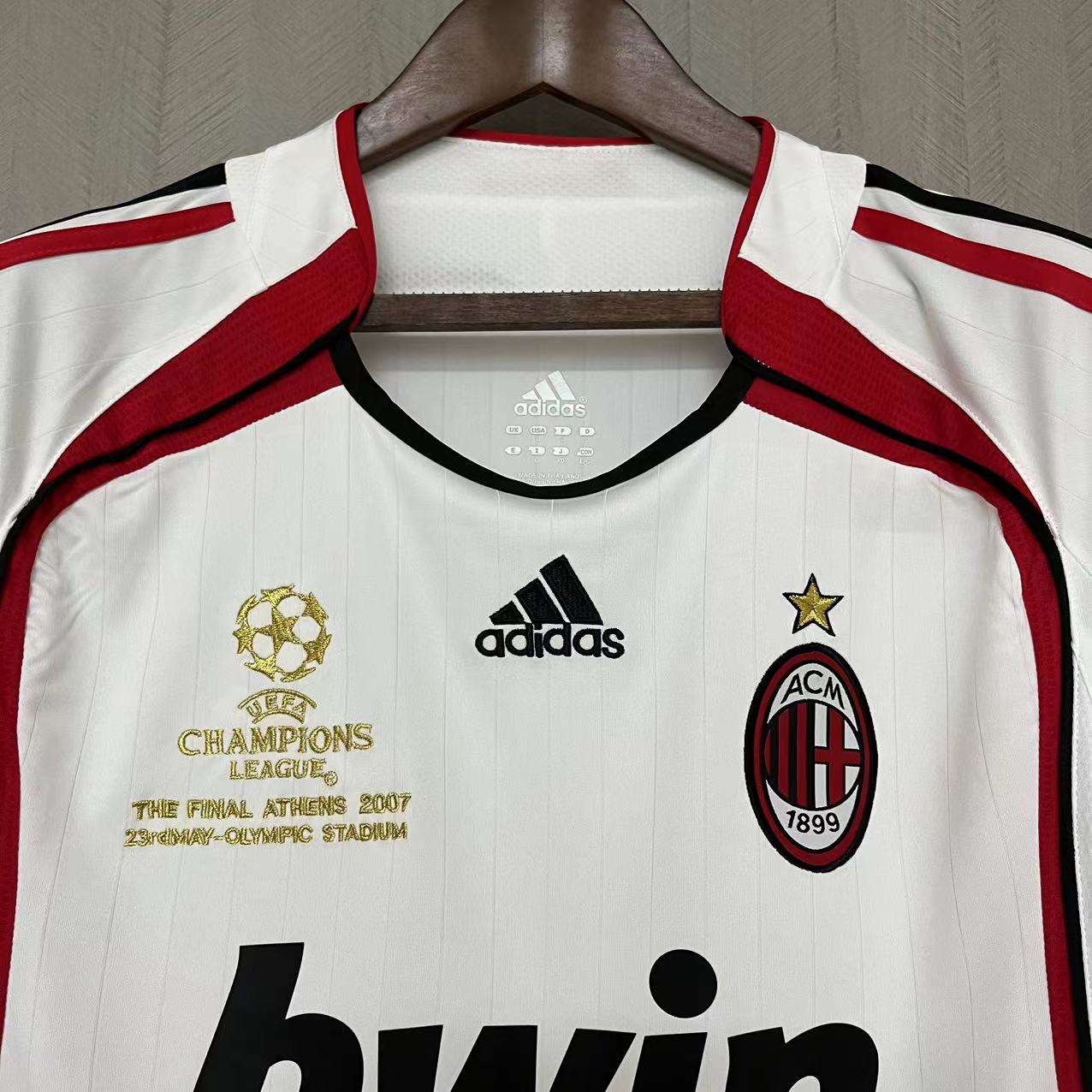 Camisola alternativa Ac Milan 2006/2007 Final Champions League - Versão adepto 10