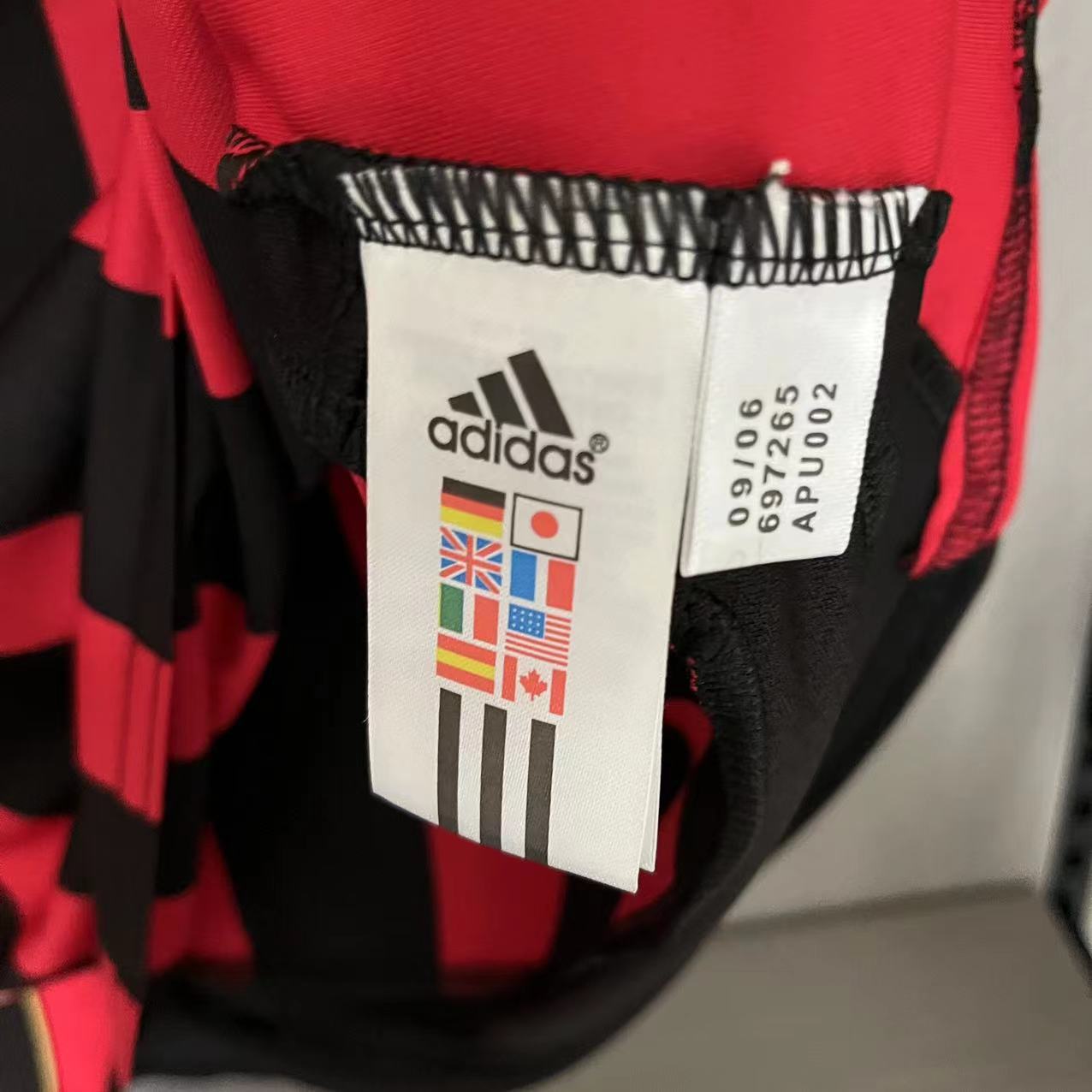 Camisola Principal Ac Milan 2006/2007 - Versão adepto 14